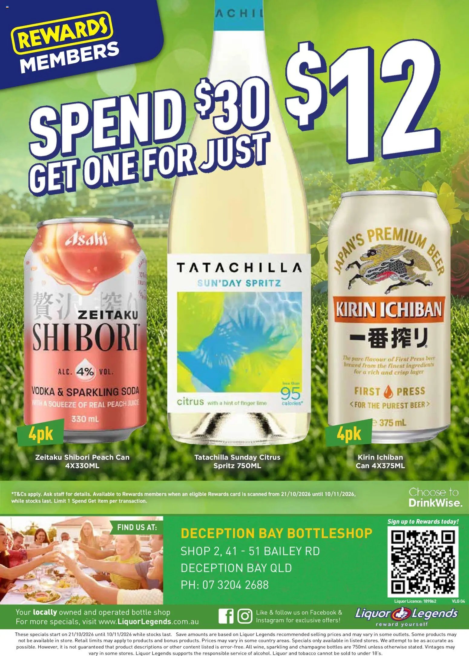 Liquor Legends catalogue Deception Bay