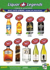 Liquor Legends catalogue Deception Bay