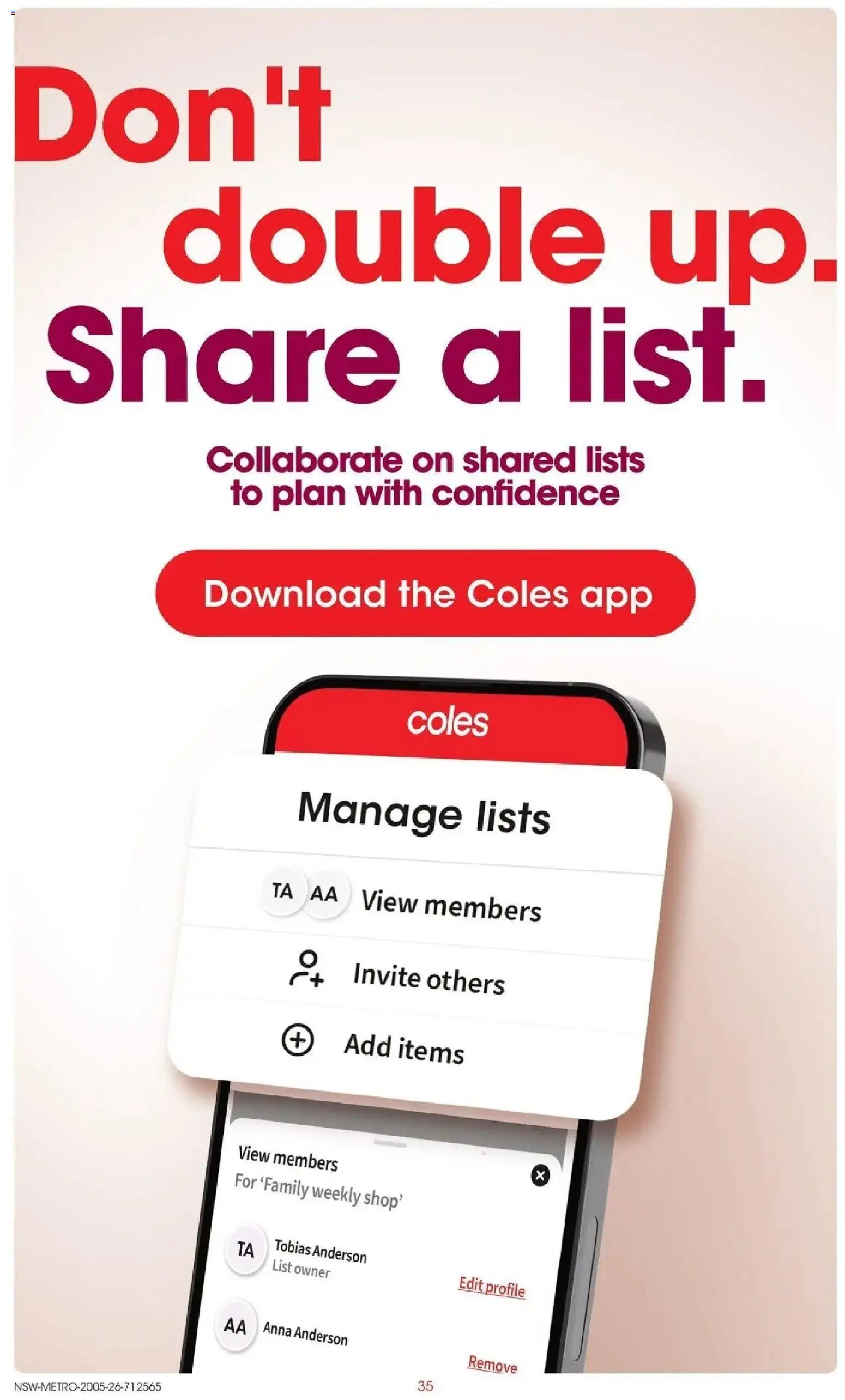 Coles Catalogue NSW (2026-05-19 - 2026-05-26) | 35