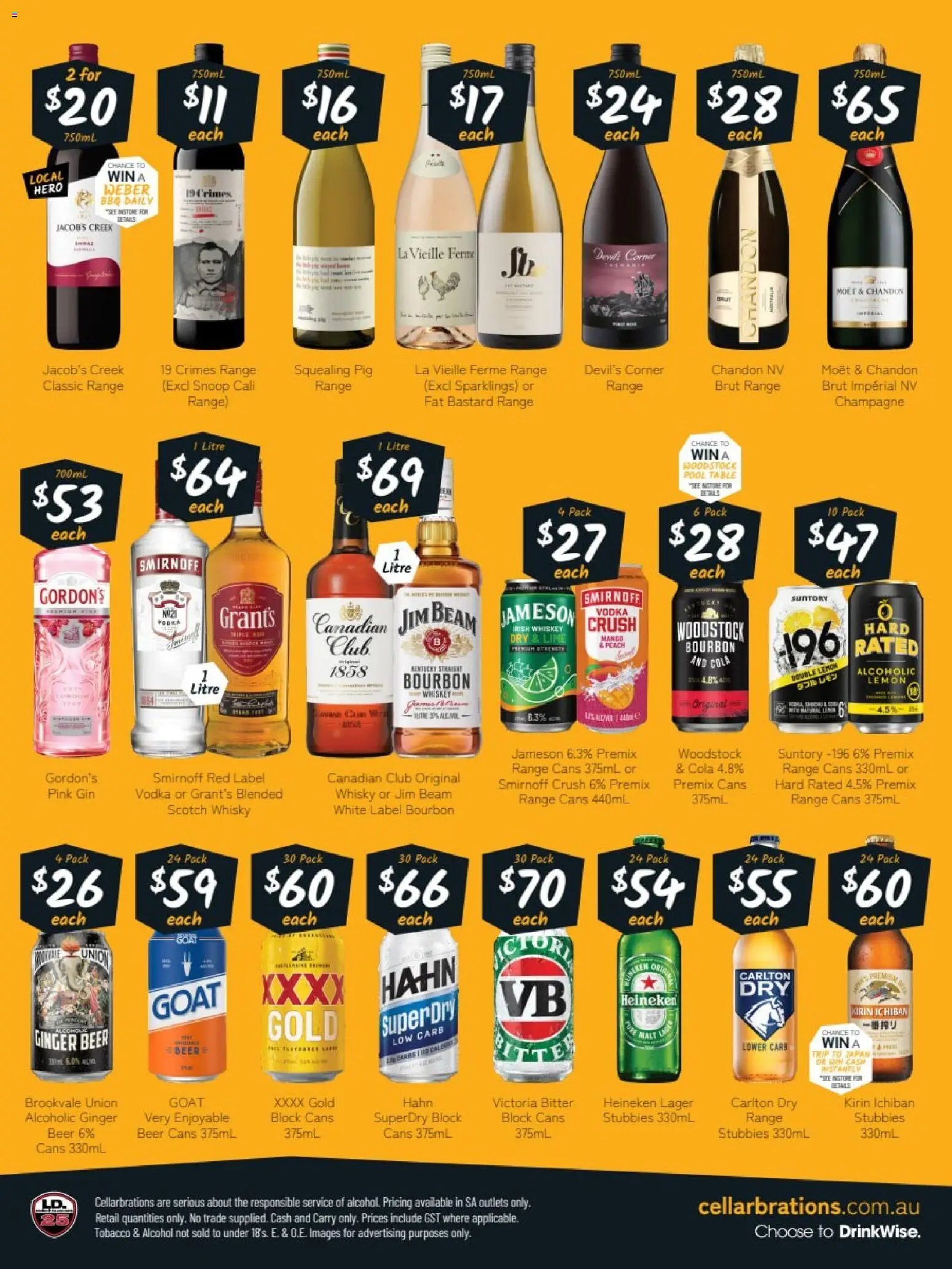 Cellarbrations - Good Shout! 2 Week Specials - SA Z1