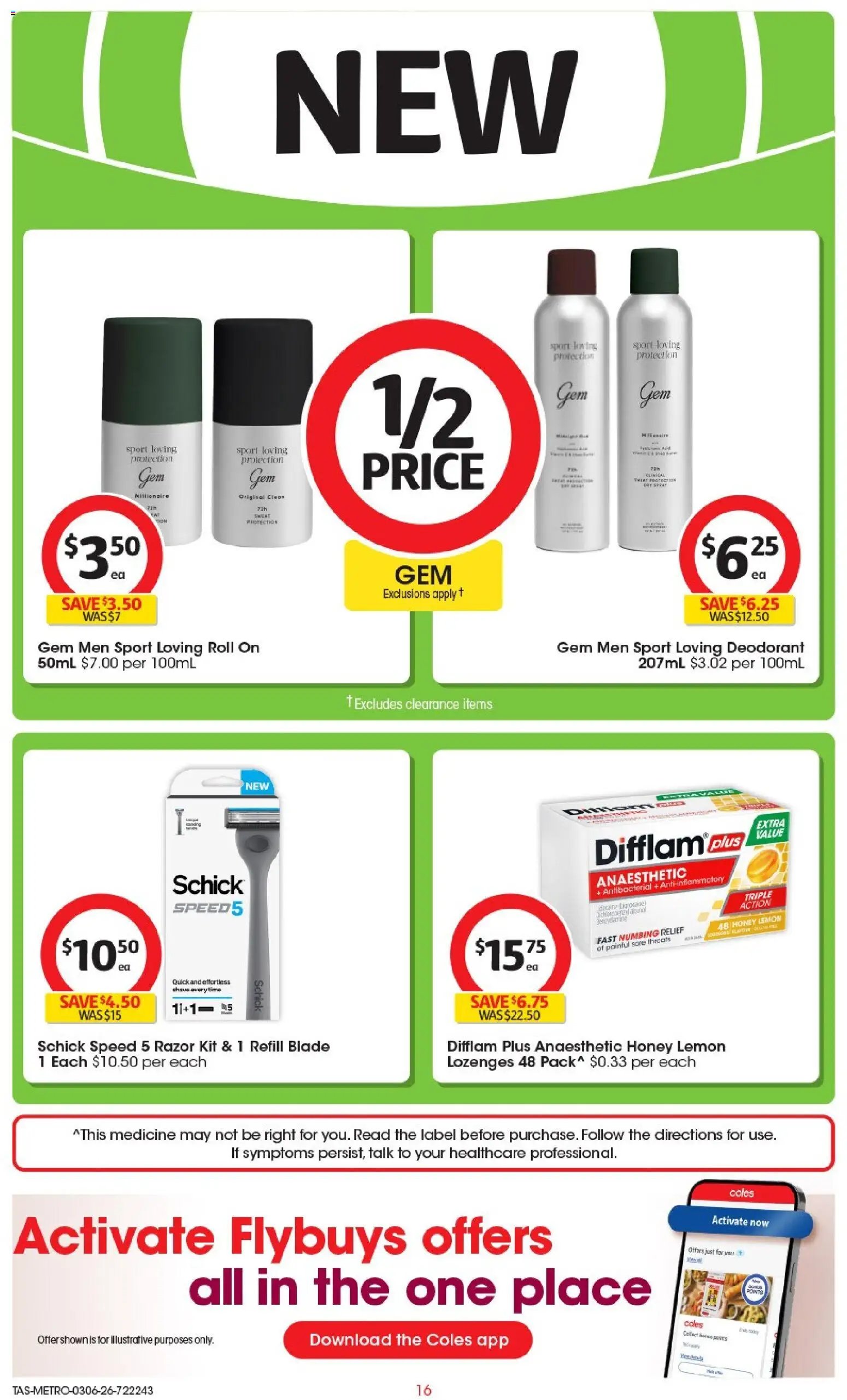 Coles catalogue TAS