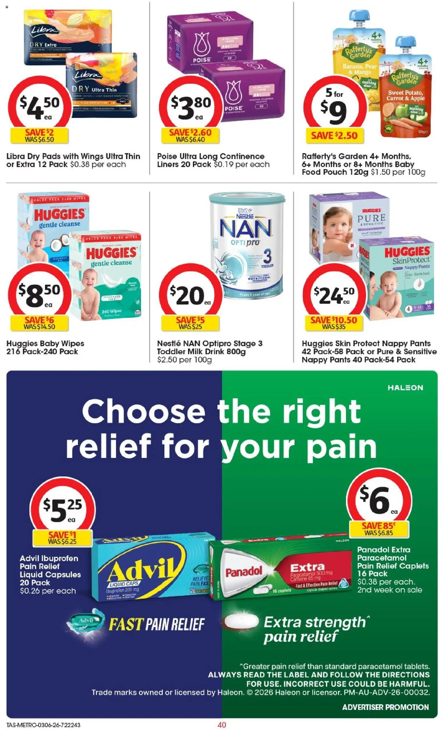 Coles catalogue TAS