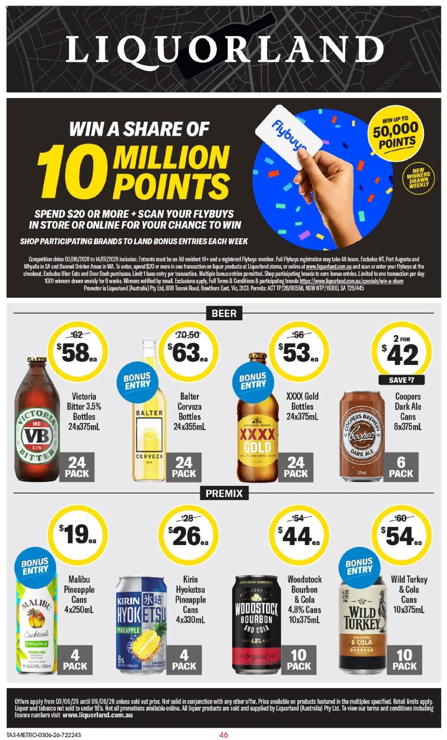 Coles catalogue TAS