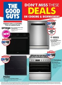 The Good Guys  Deals on cooking dishwashers