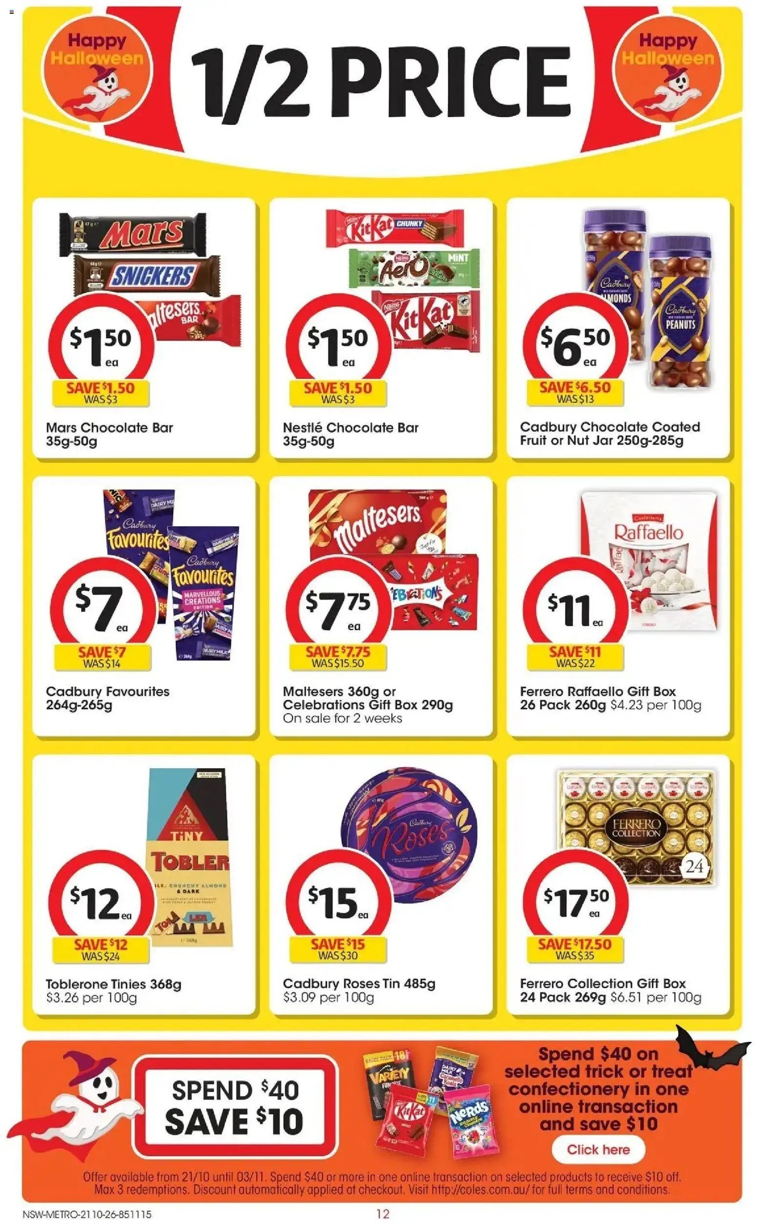 Coles catalogue