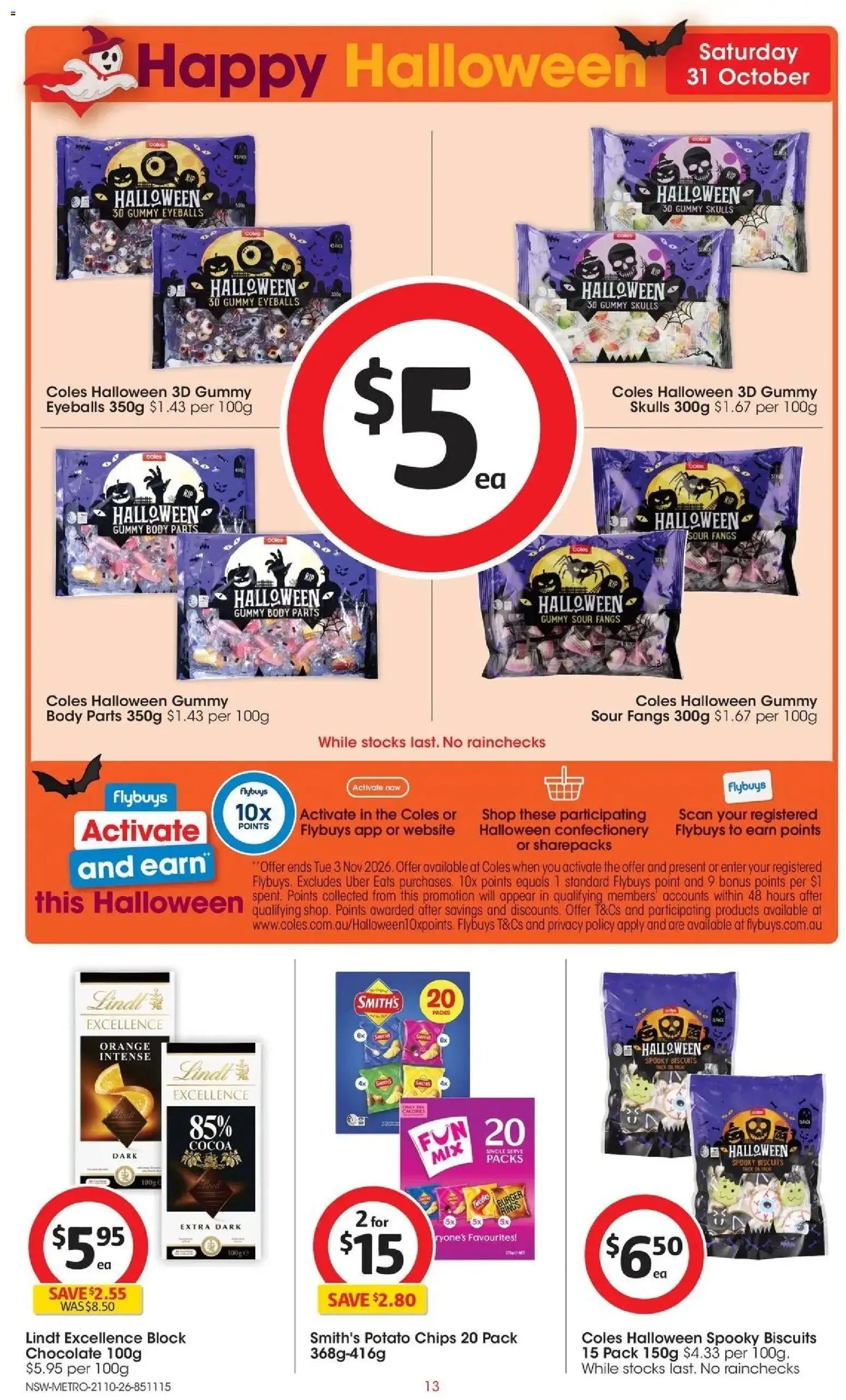 Coles catalogue