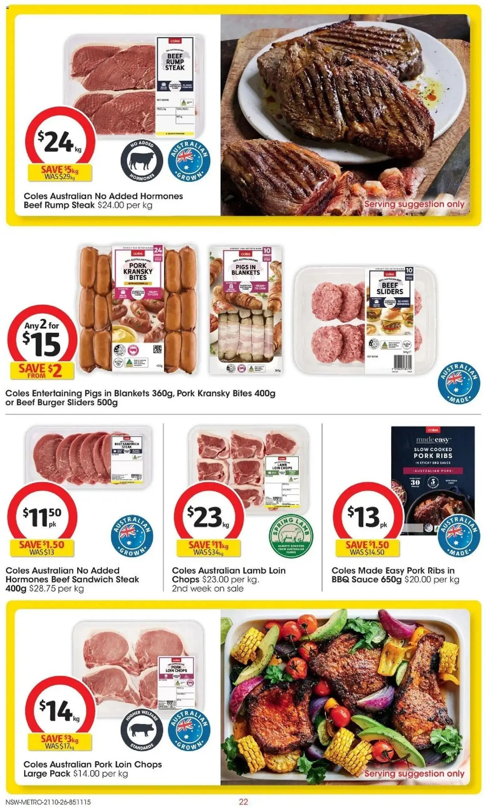 Coles catalogue