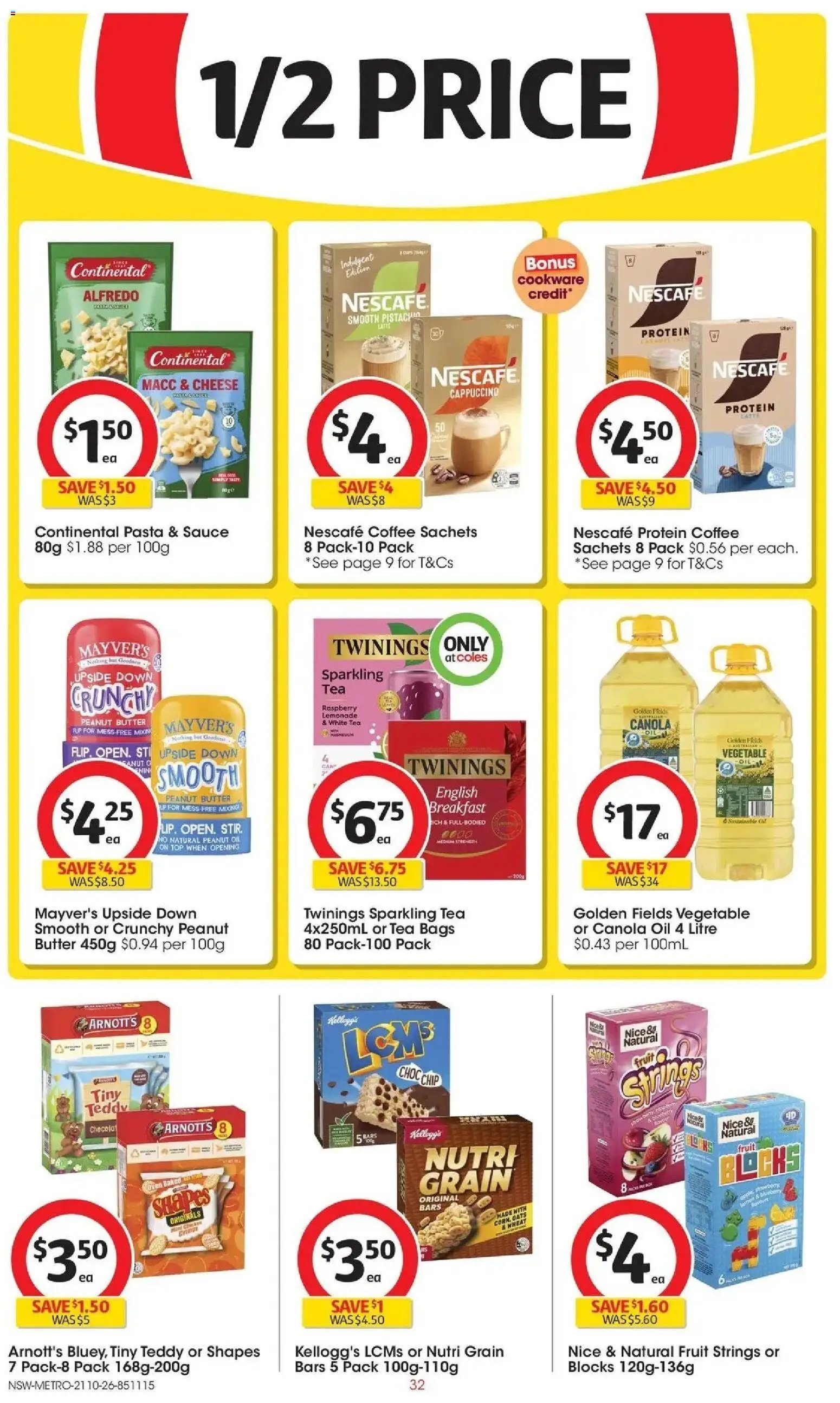 Coles catalogue