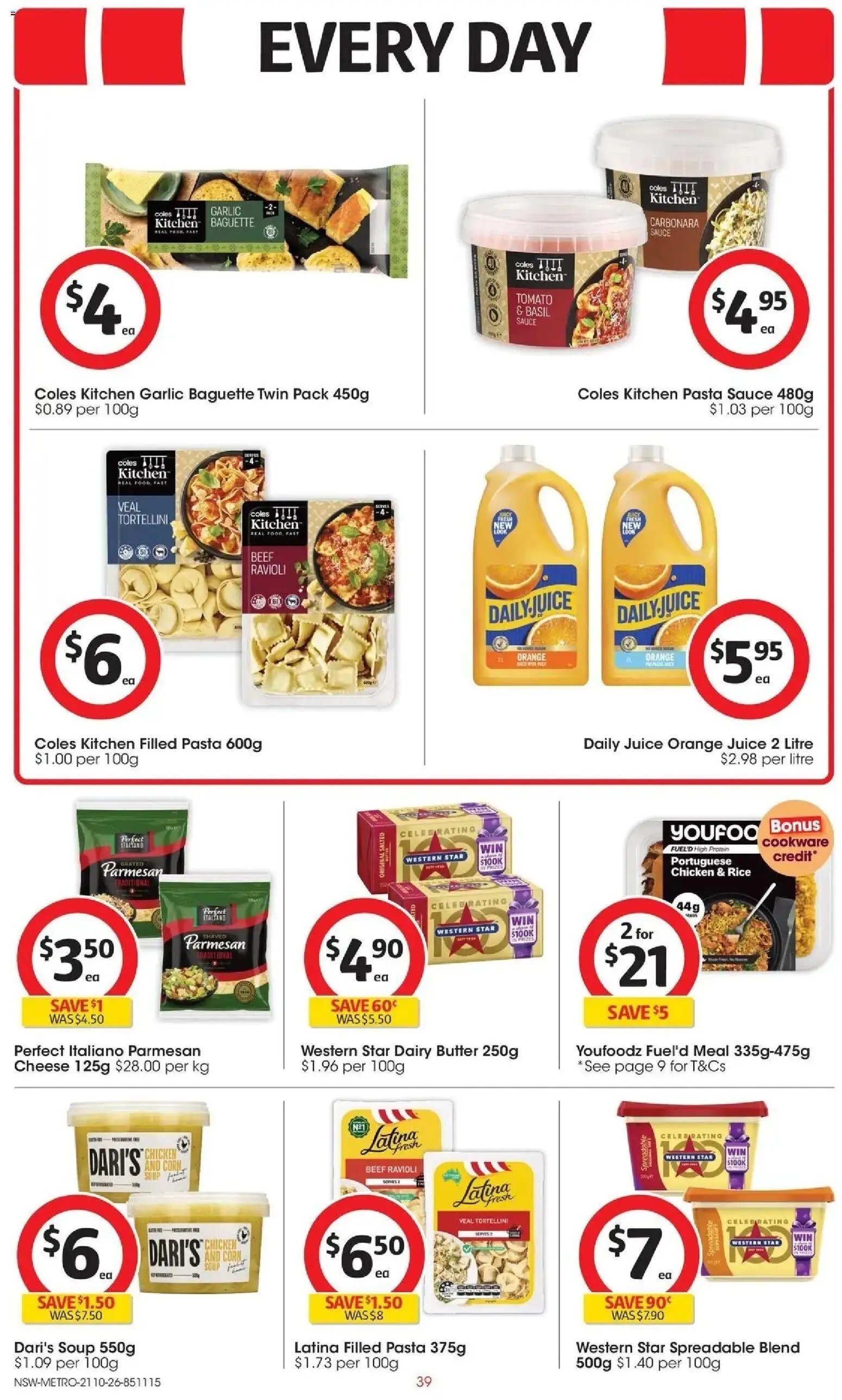 Coles catalogue