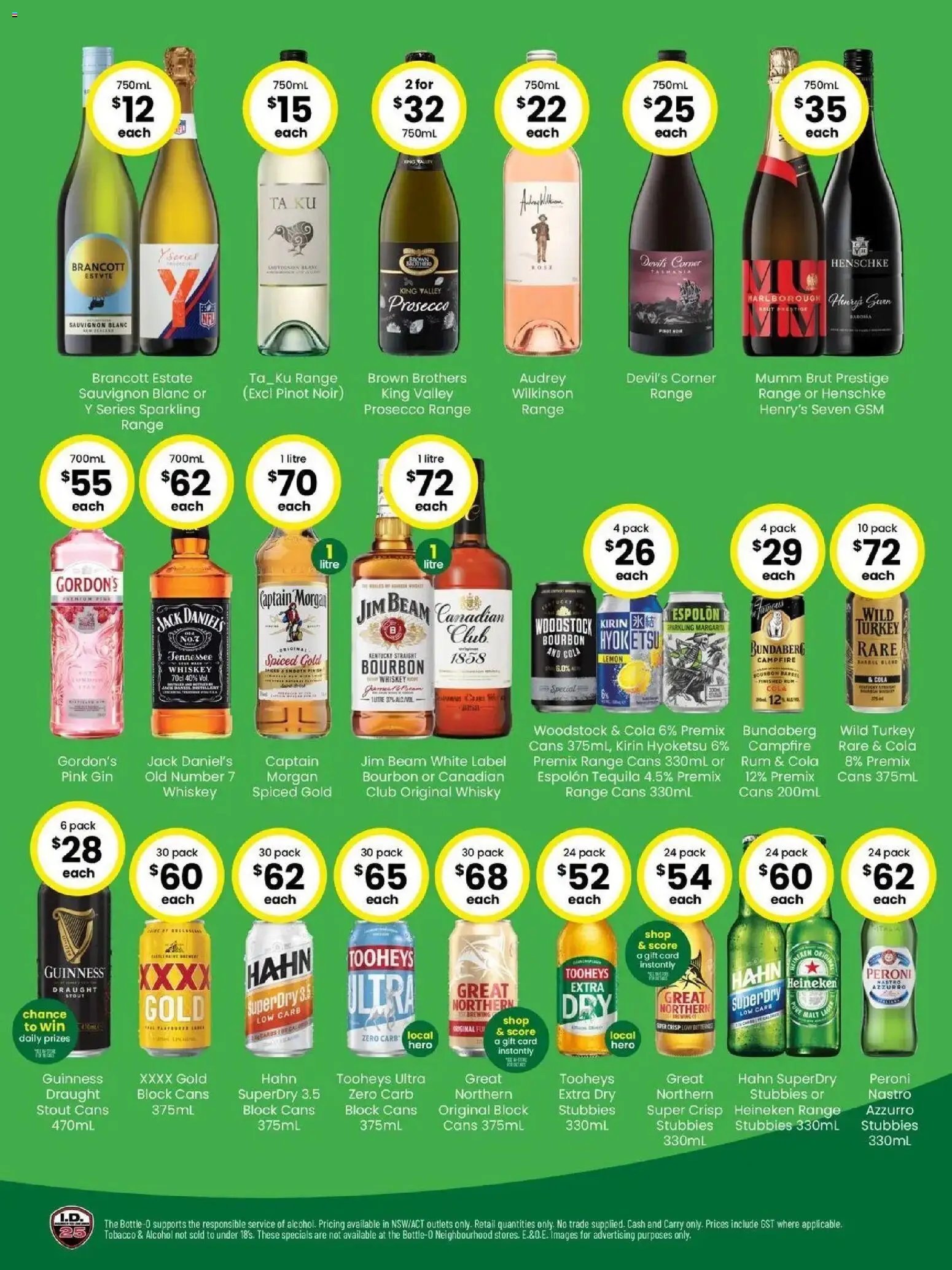 The Bottle-O catalogue Wentworth Point