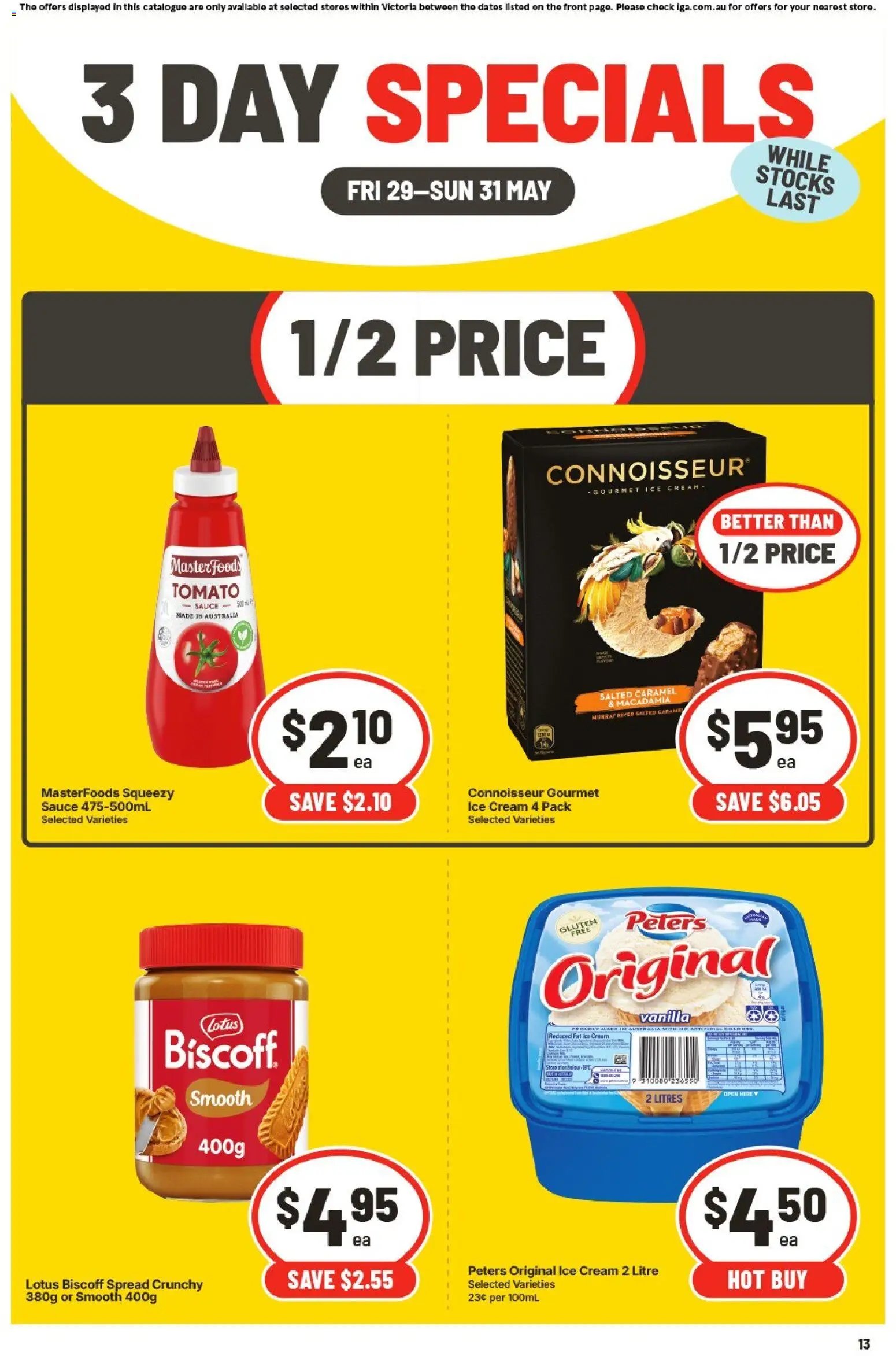 IGA catalogue 3 day special VIC (2026-05-29 - 2026-05-31) | 2