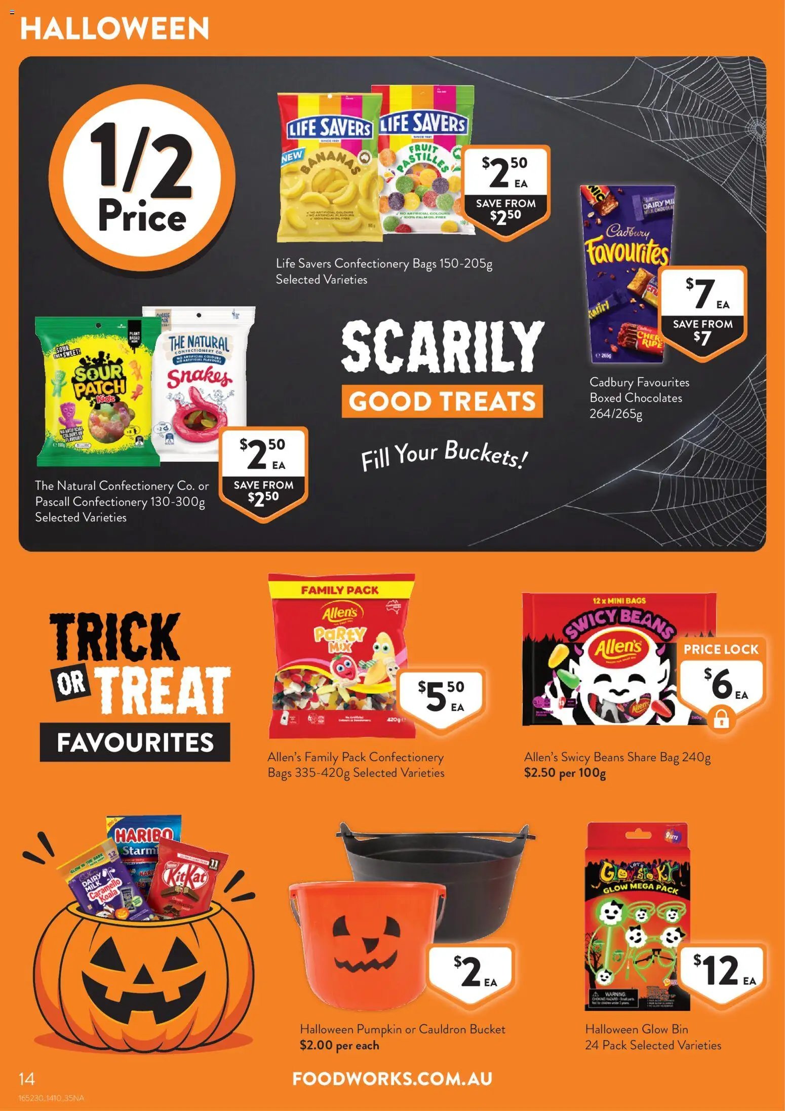 Foodworks catalogue