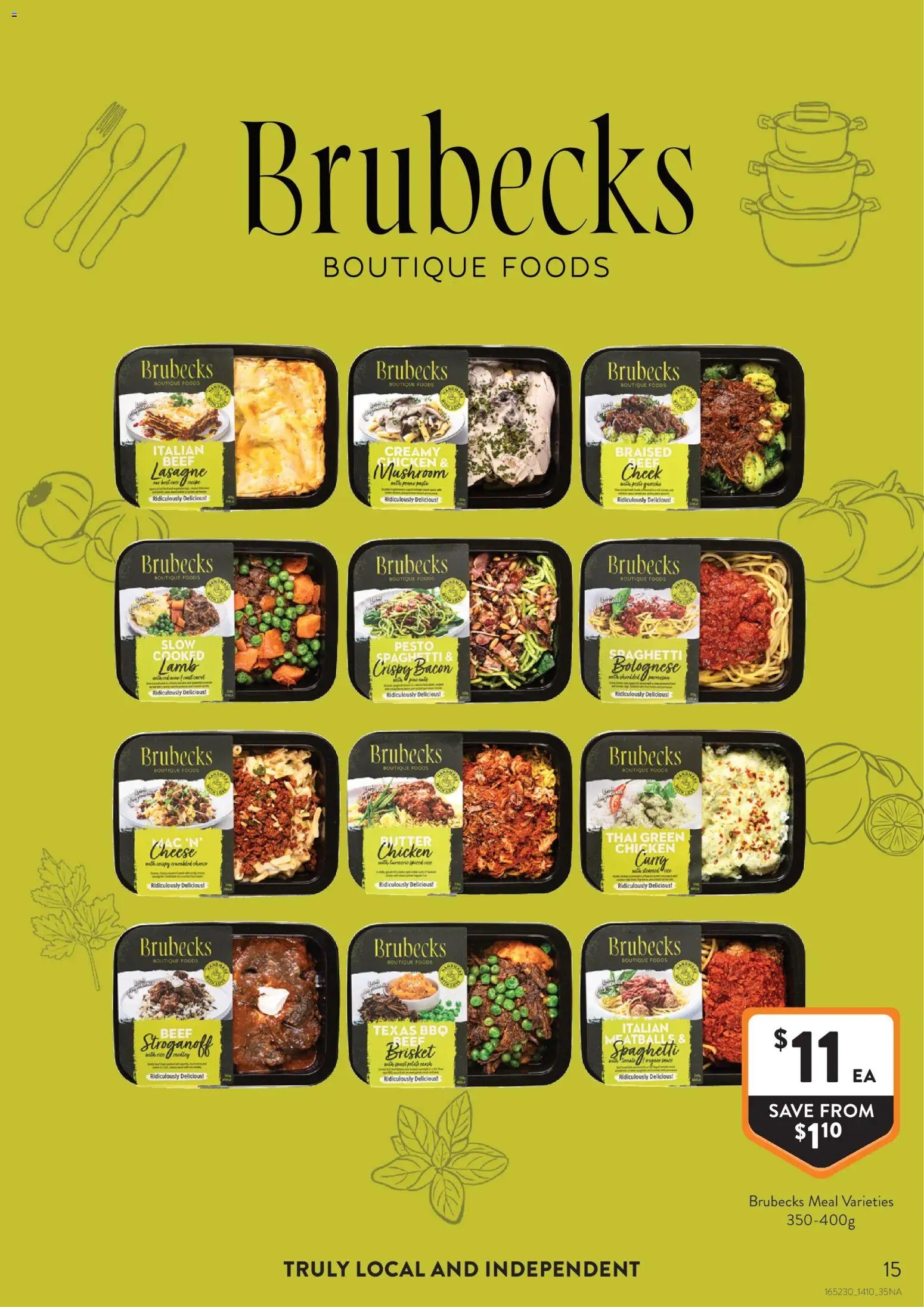 Foodworks catalogue