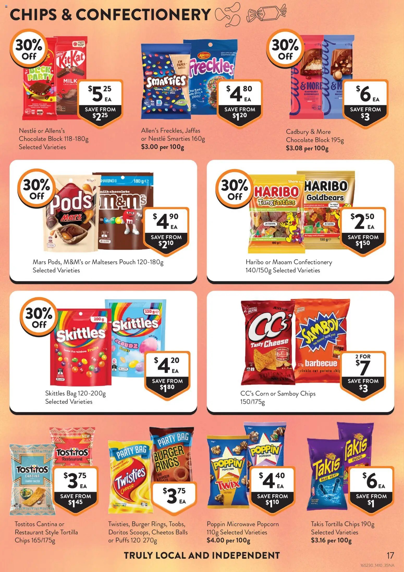 Foodworks catalogue