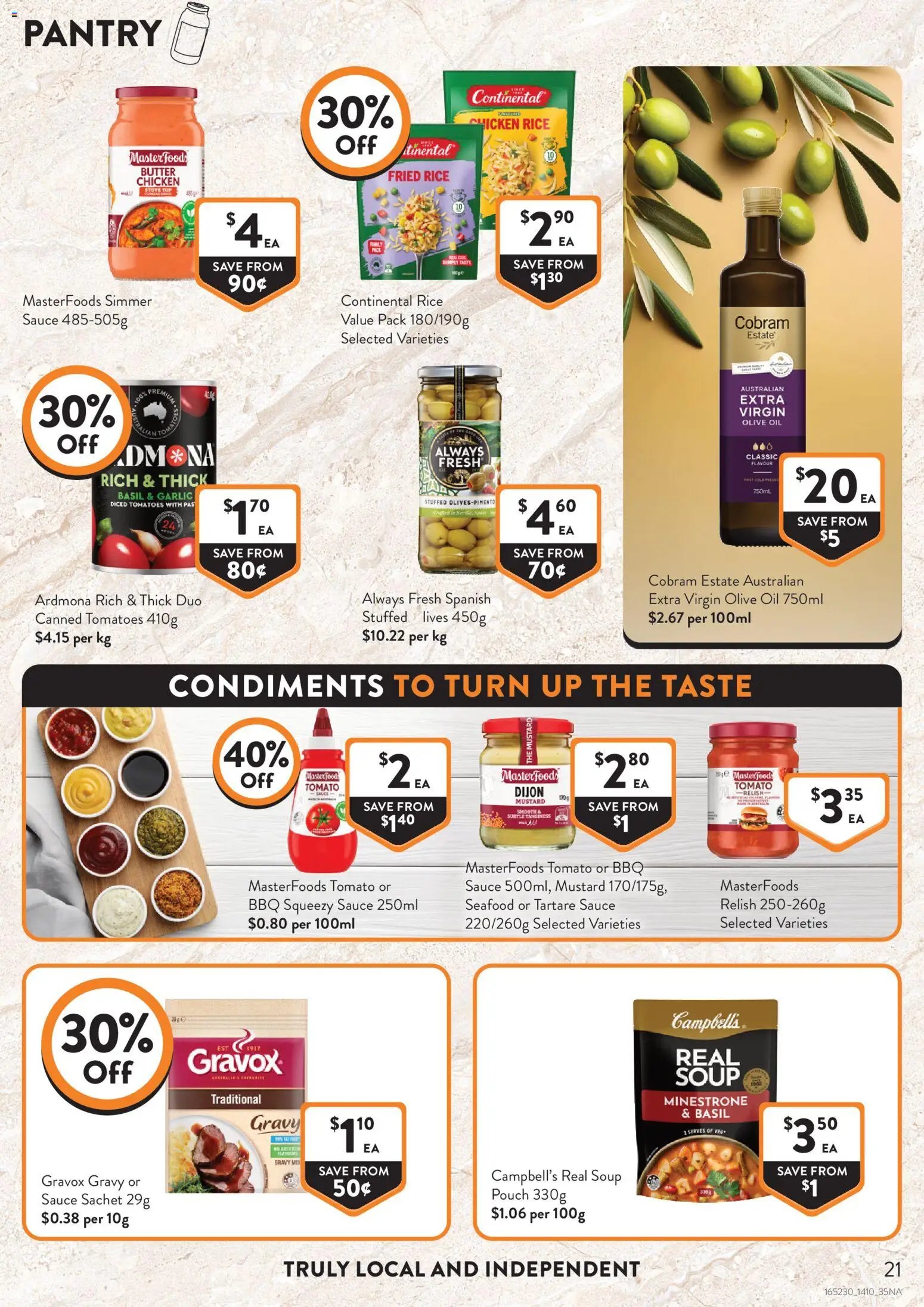 Foodworks catalogue