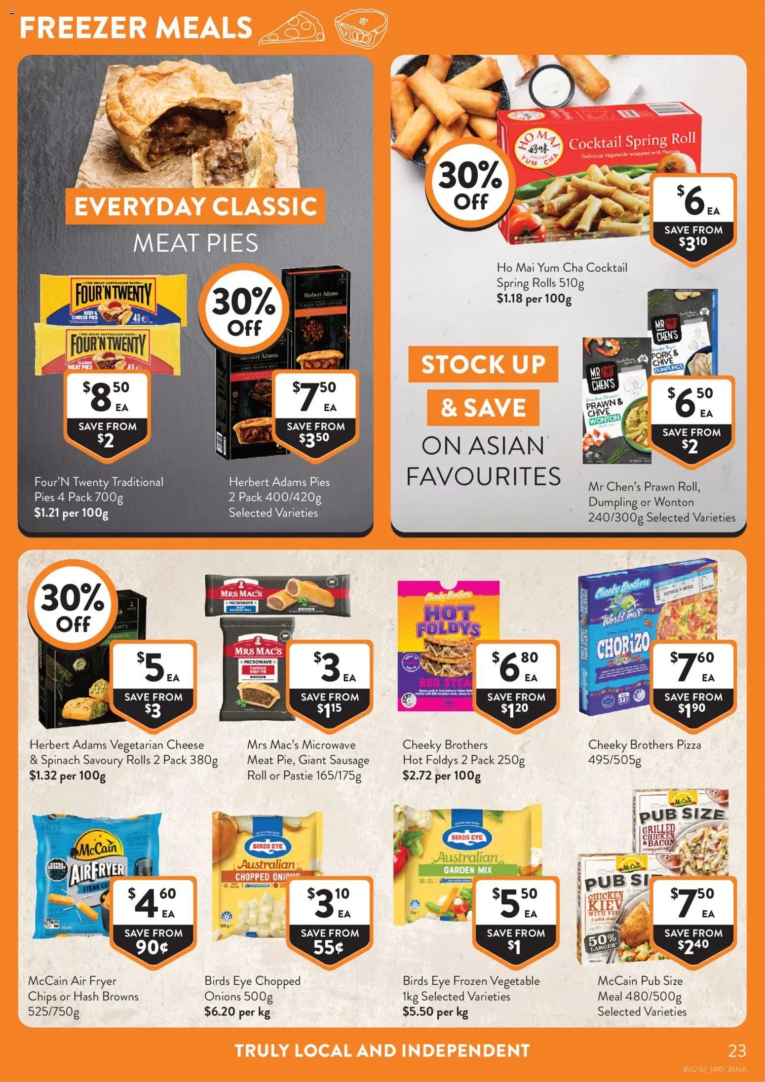 Foodworks catalogue