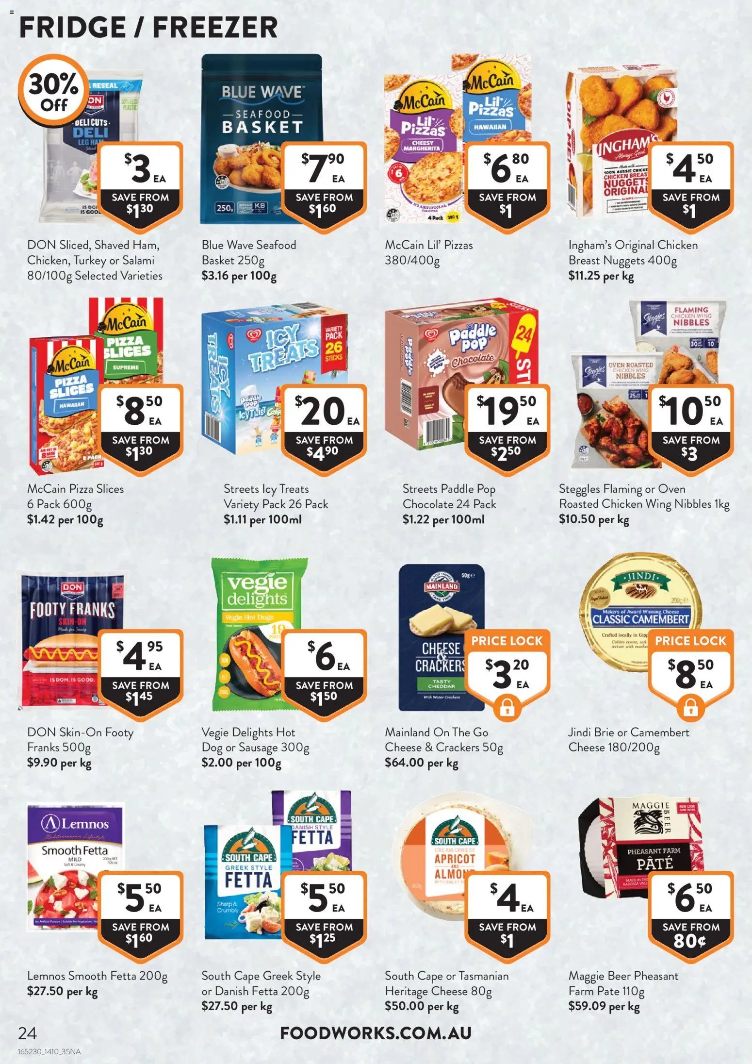 Foodworks catalogue