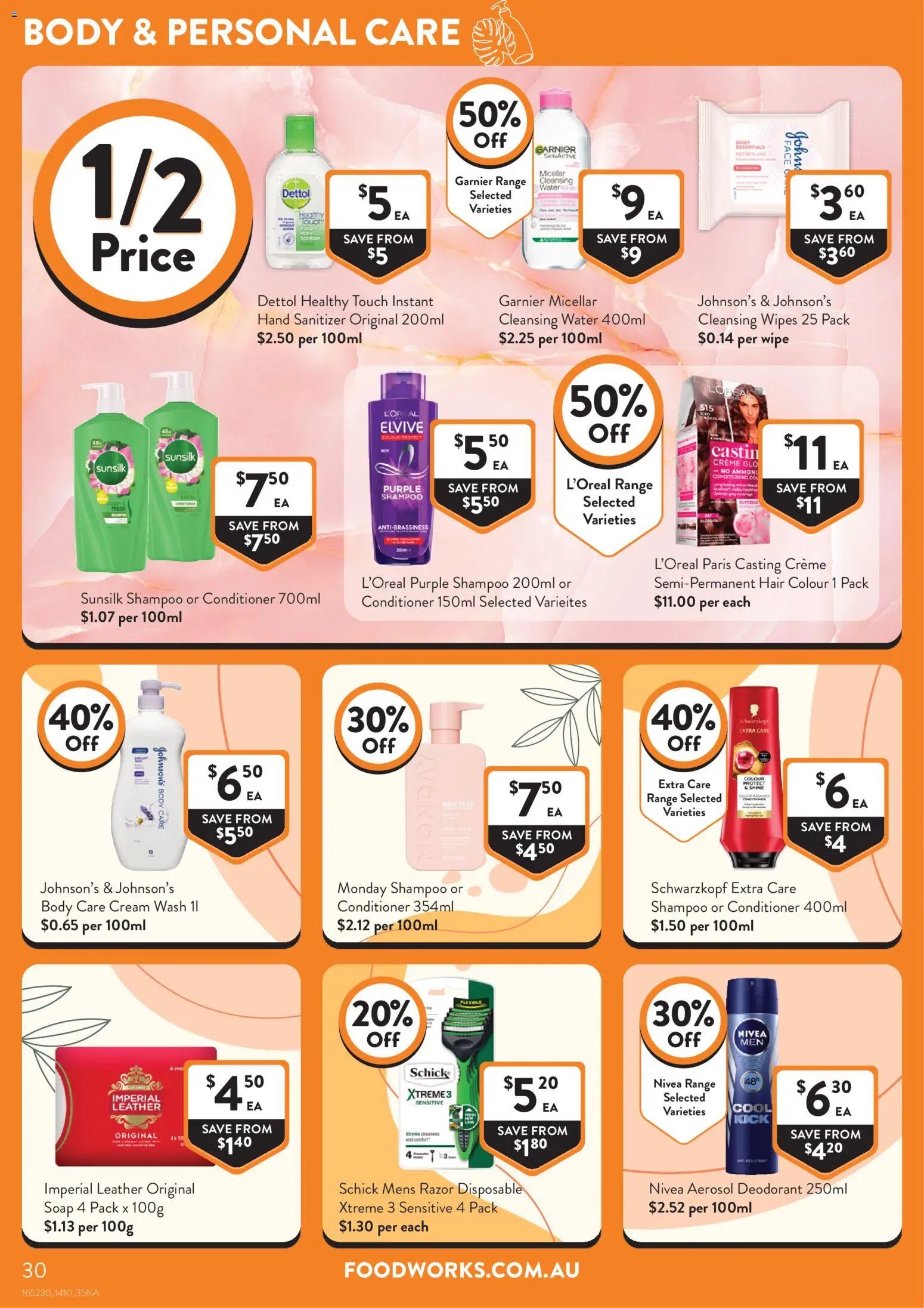 Foodworks catalogue