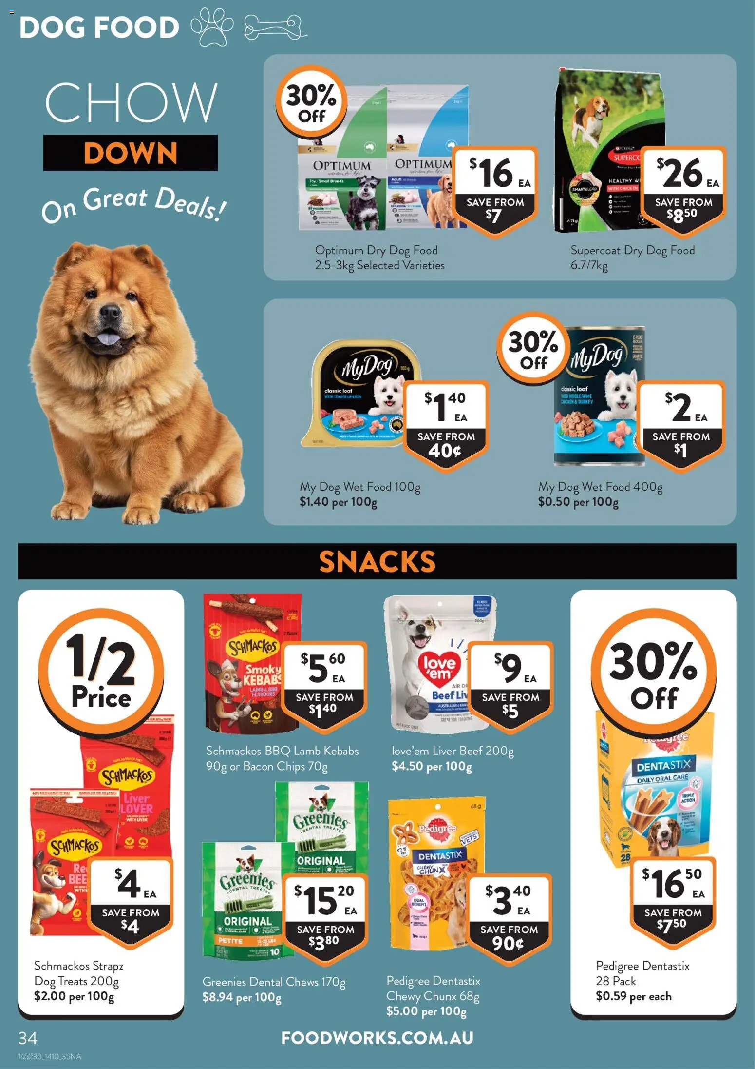 Foodworks catalogue