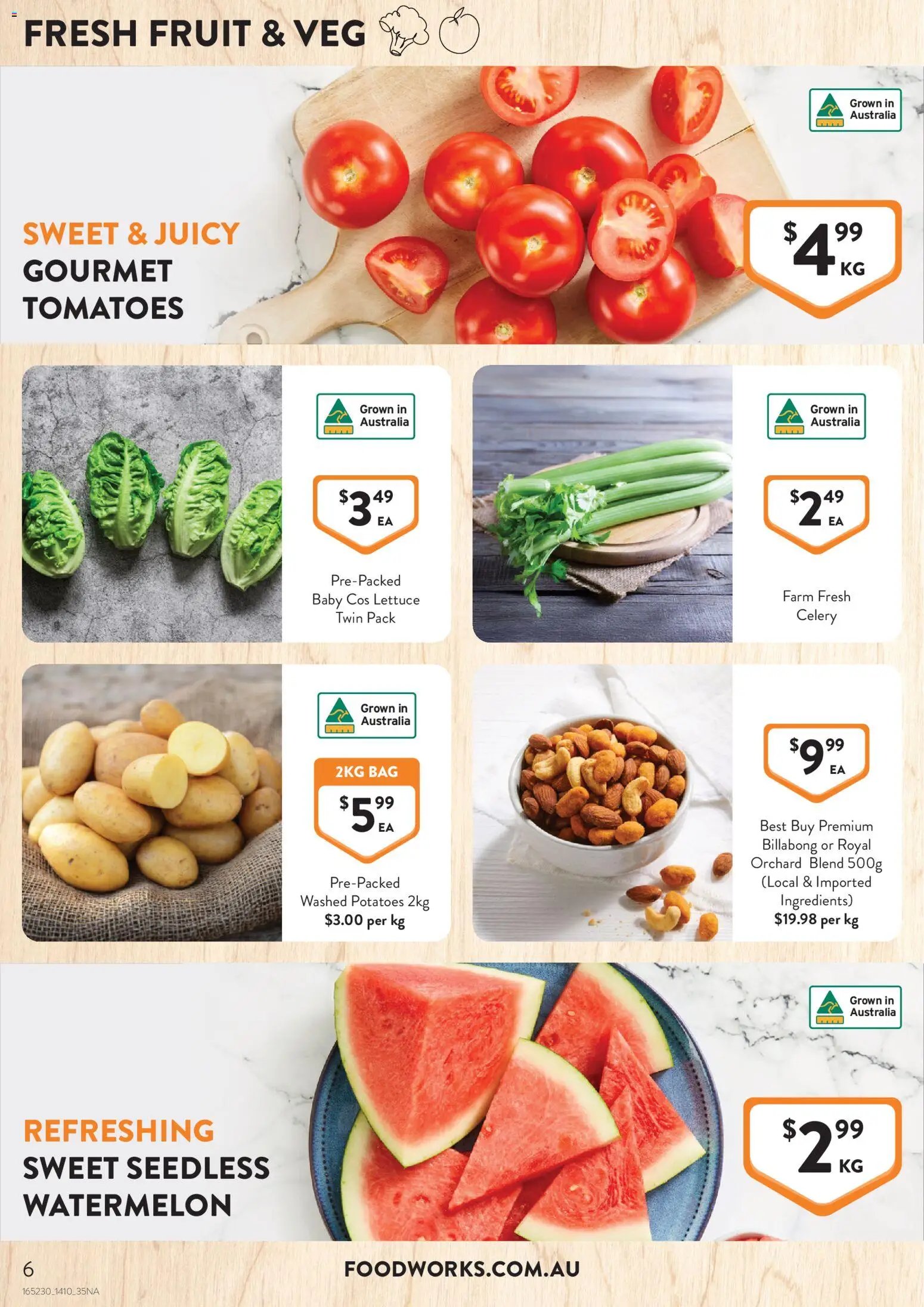 Foodworks catalogue