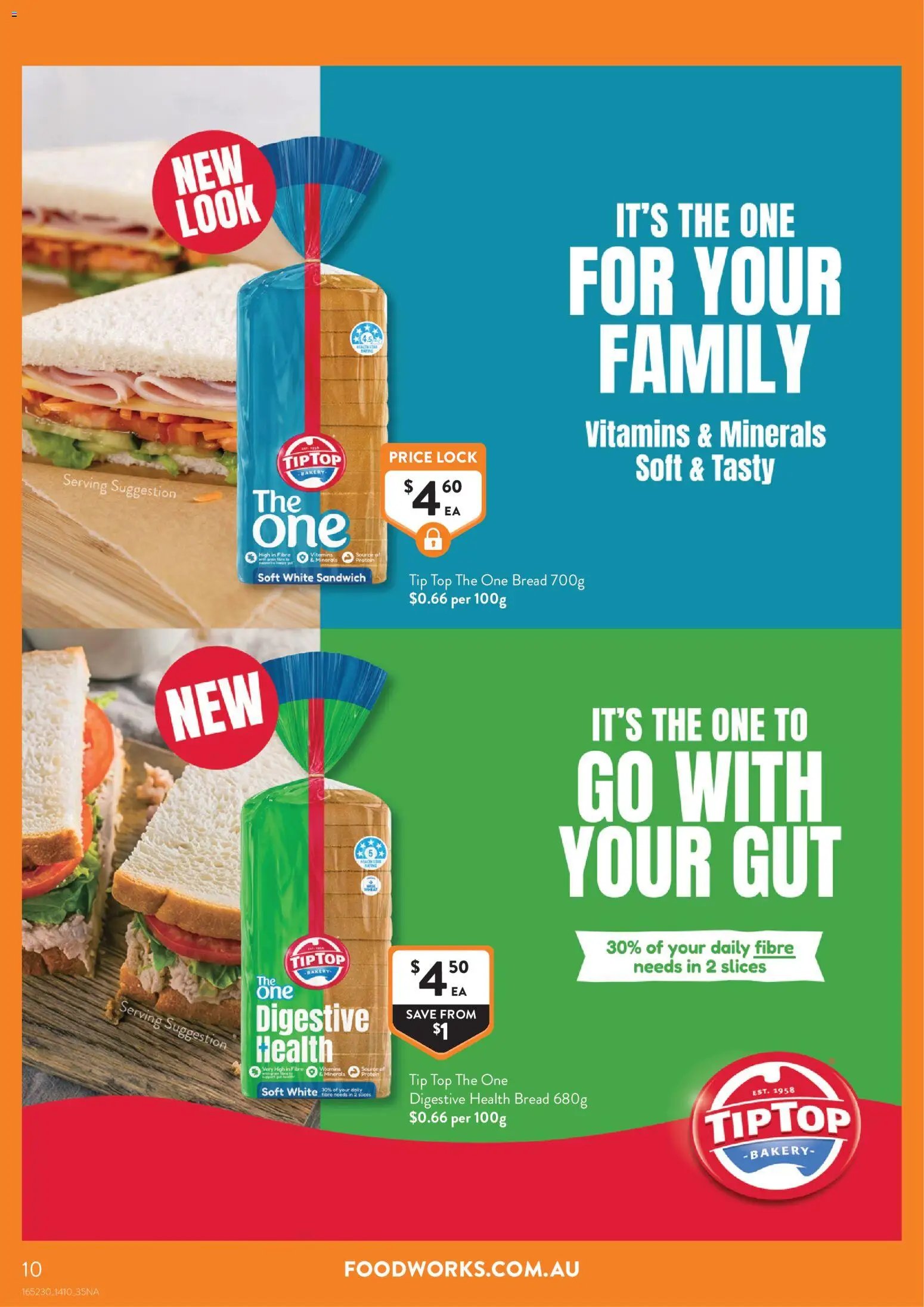 Foodworks catalogue