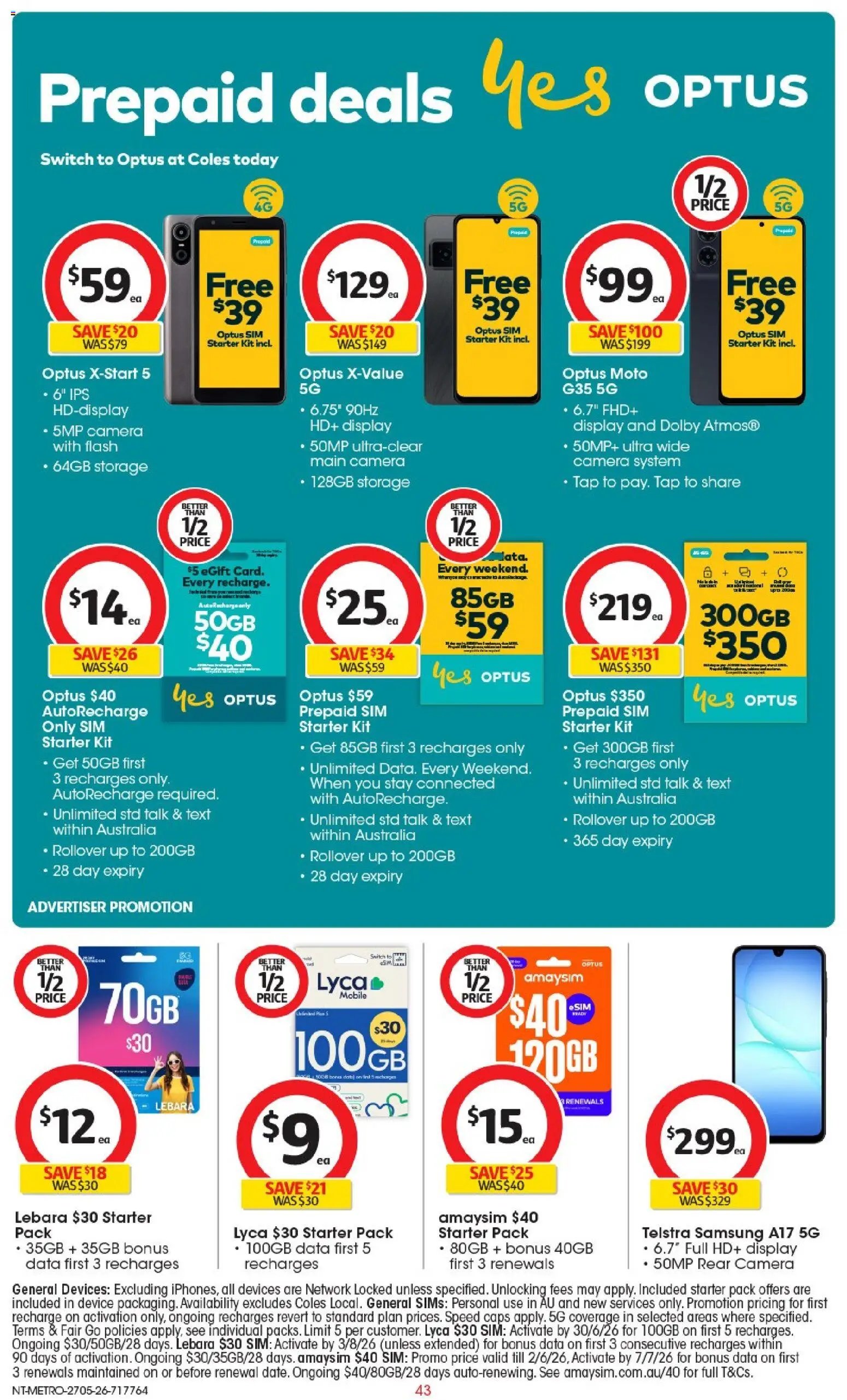 Coles catalogue NT (2026-05-27 - 2026-06-02) | 43