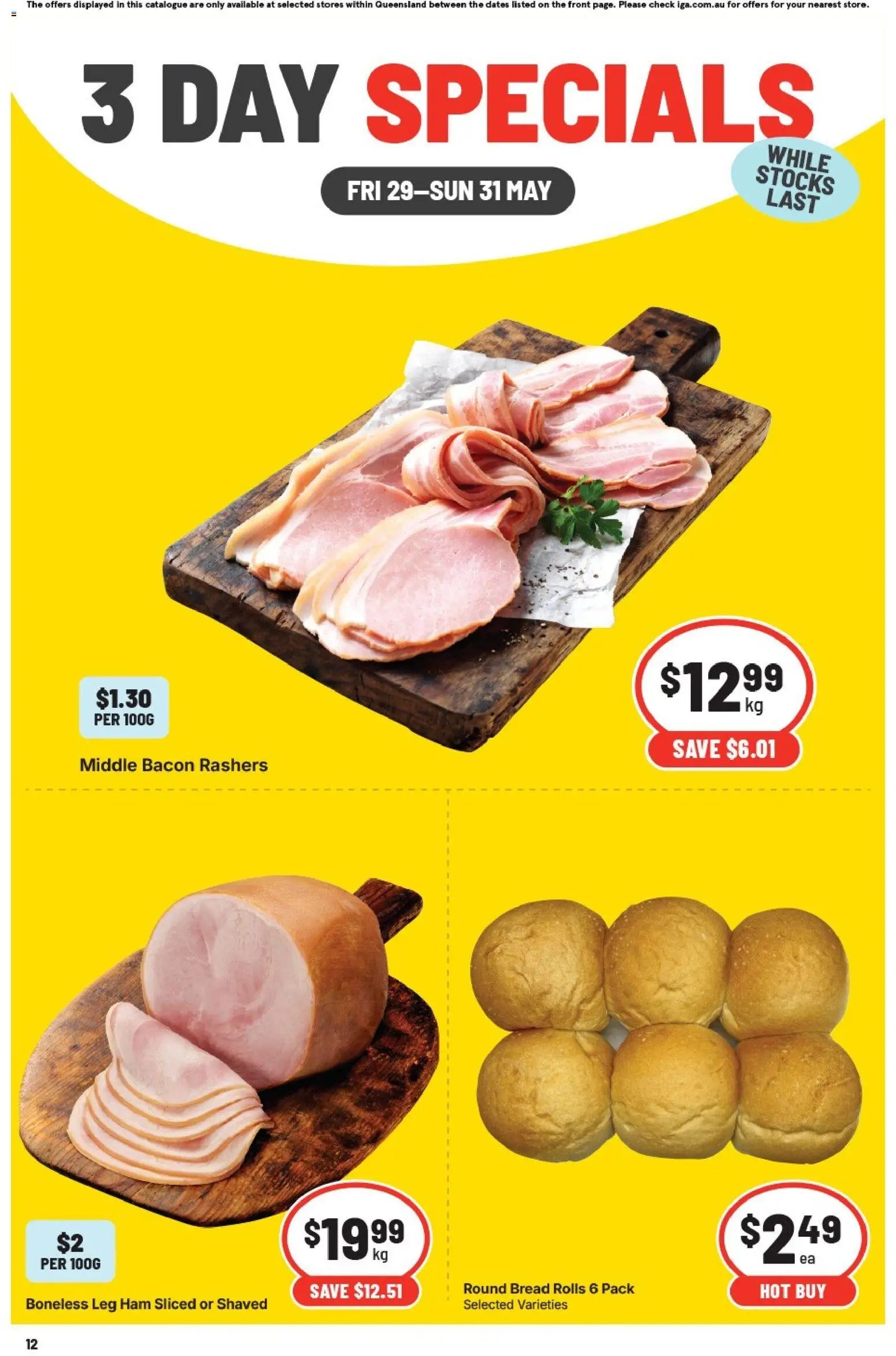 IGA catalogue 3 day special QLD (2026-05-29 - 2026-05-31) | 2