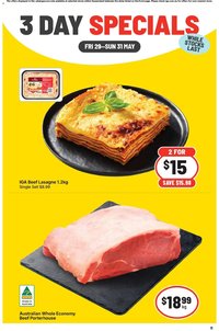 IGA catalogue 3 day special QLD (2026-05-29 - 2026-05-31)