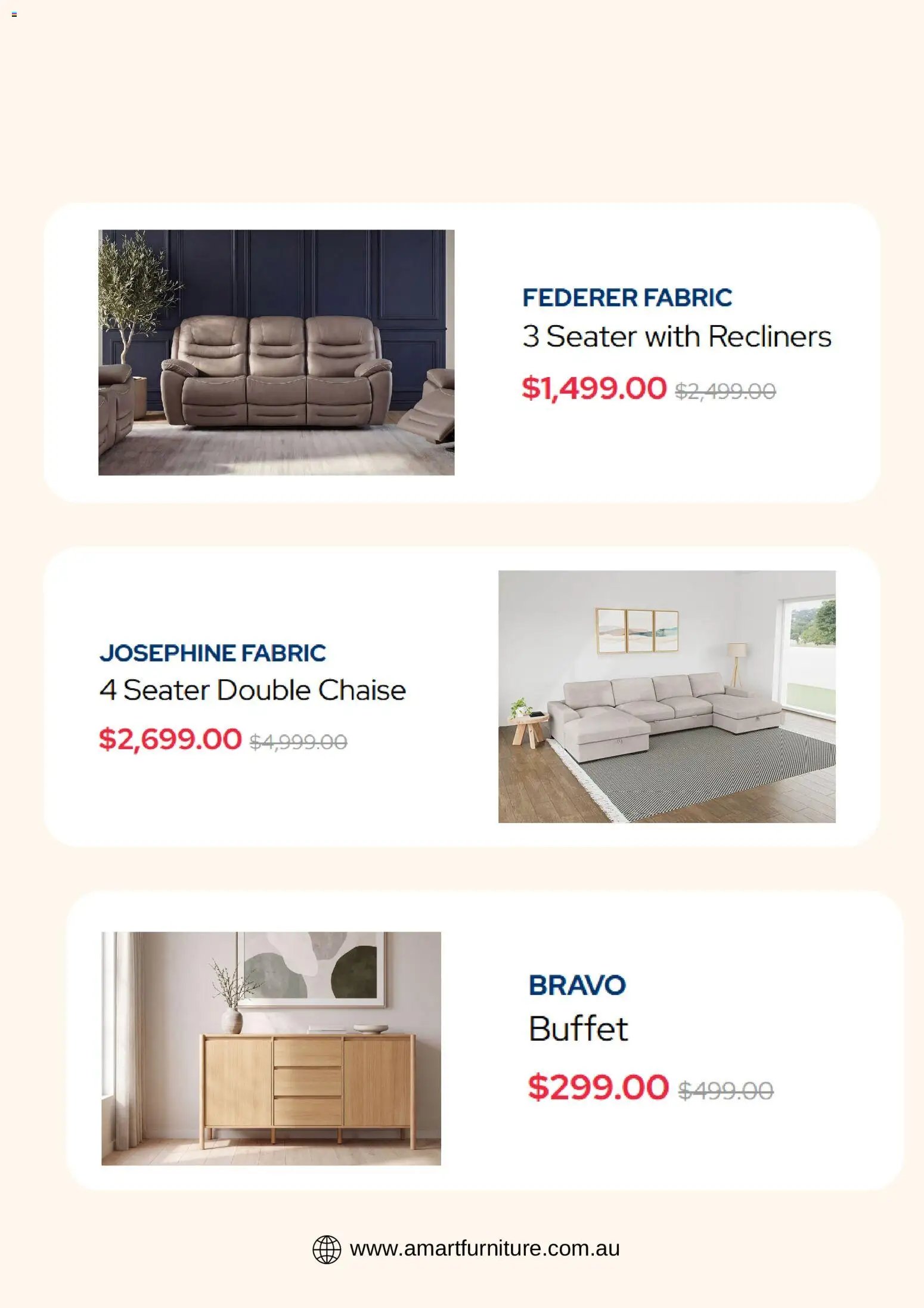 Amart Furniture catalogue