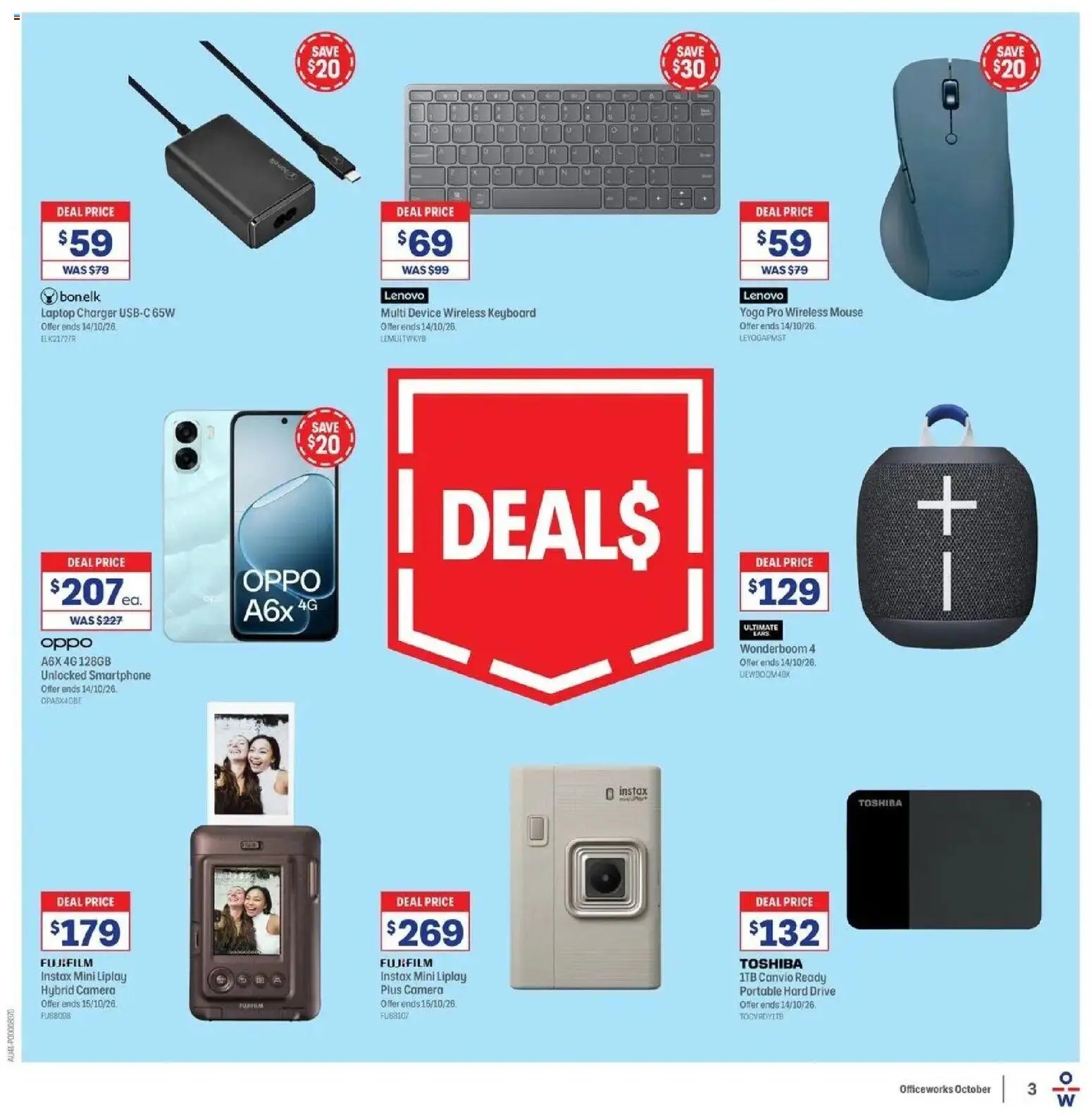 Officeworks catalogue
