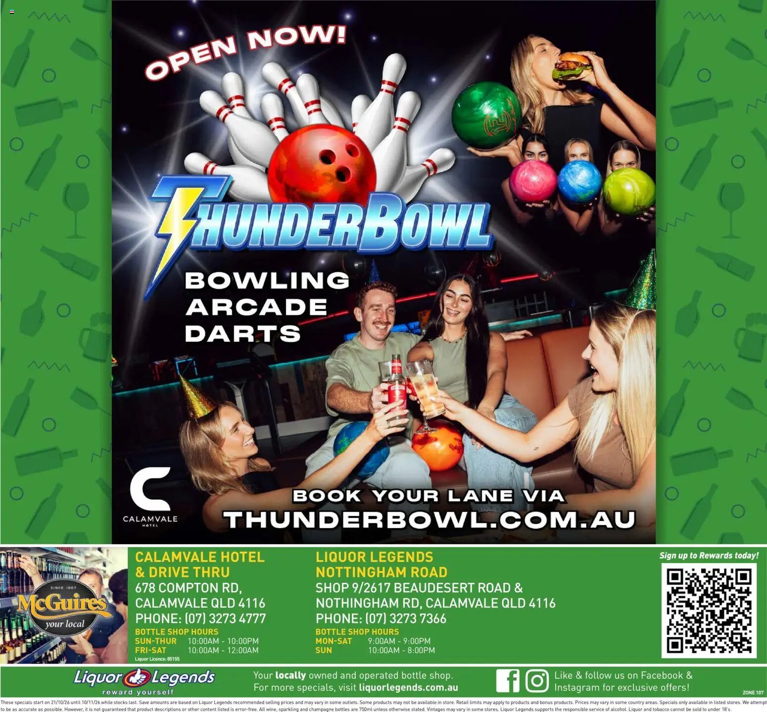 Liquor Legends catalogue Calamvale