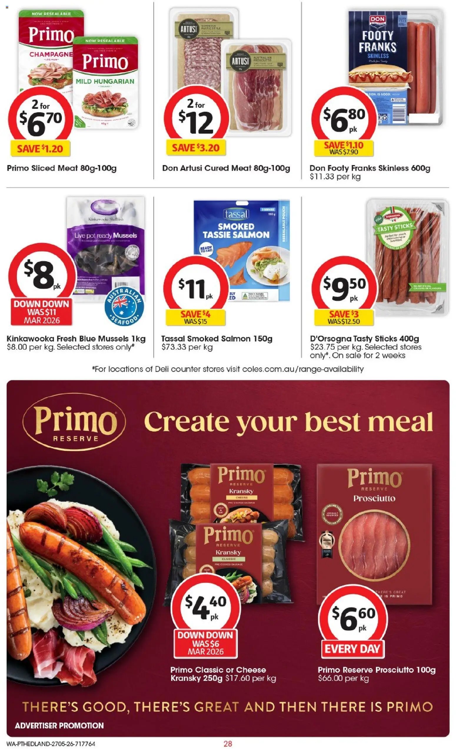 Coles catalogue PT Hedland (2026-05-27 - 2026-06-02) | 28