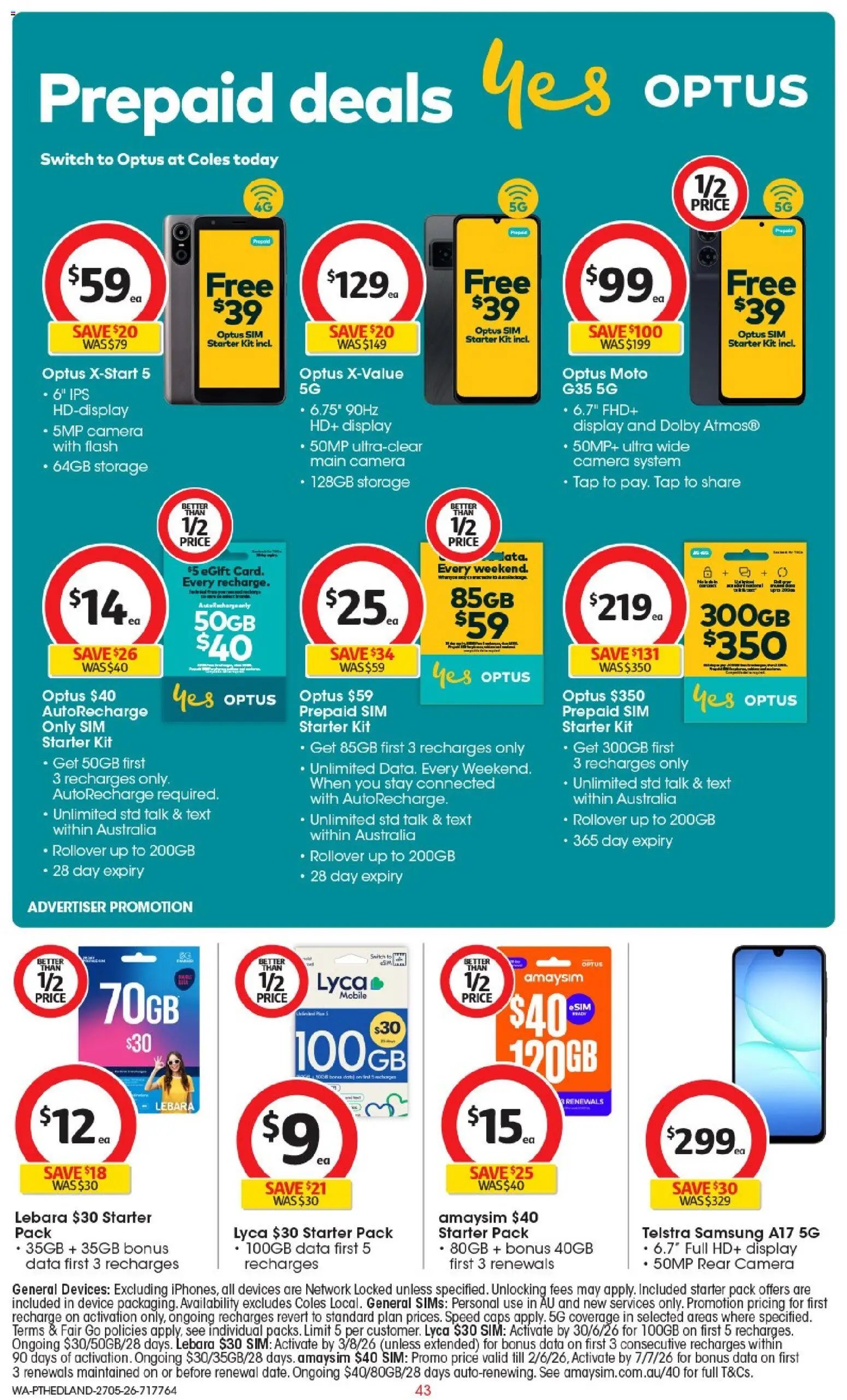 Coles catalogue PT Hedland (2026-05-27 - 2026-06-02) | 43