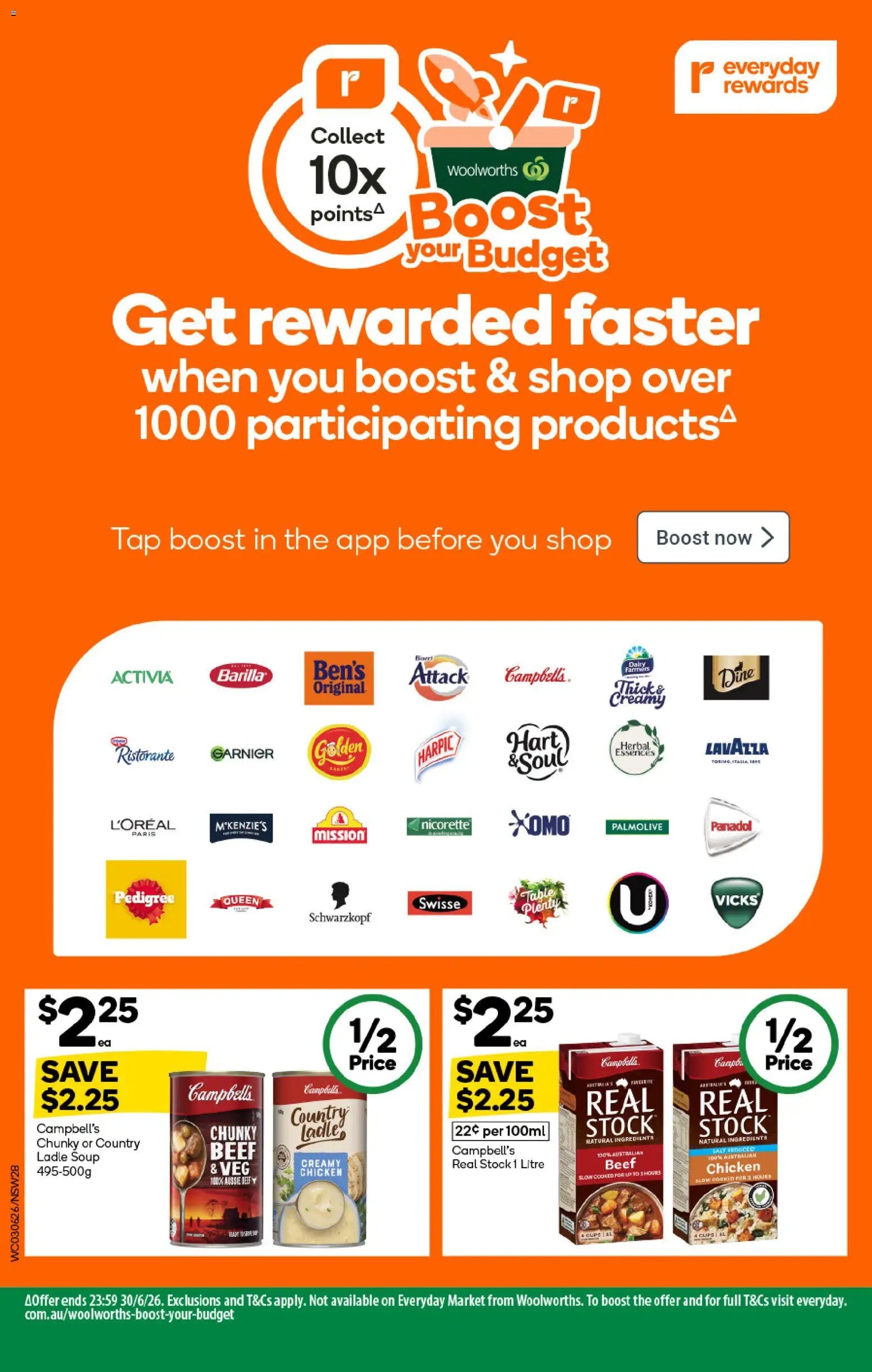 Woolworths catalogue NSW