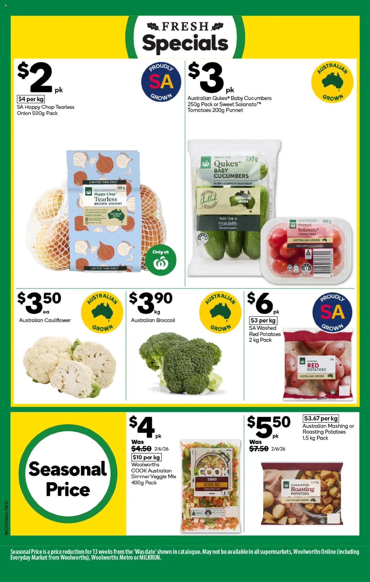 Woolworths catalogue SA