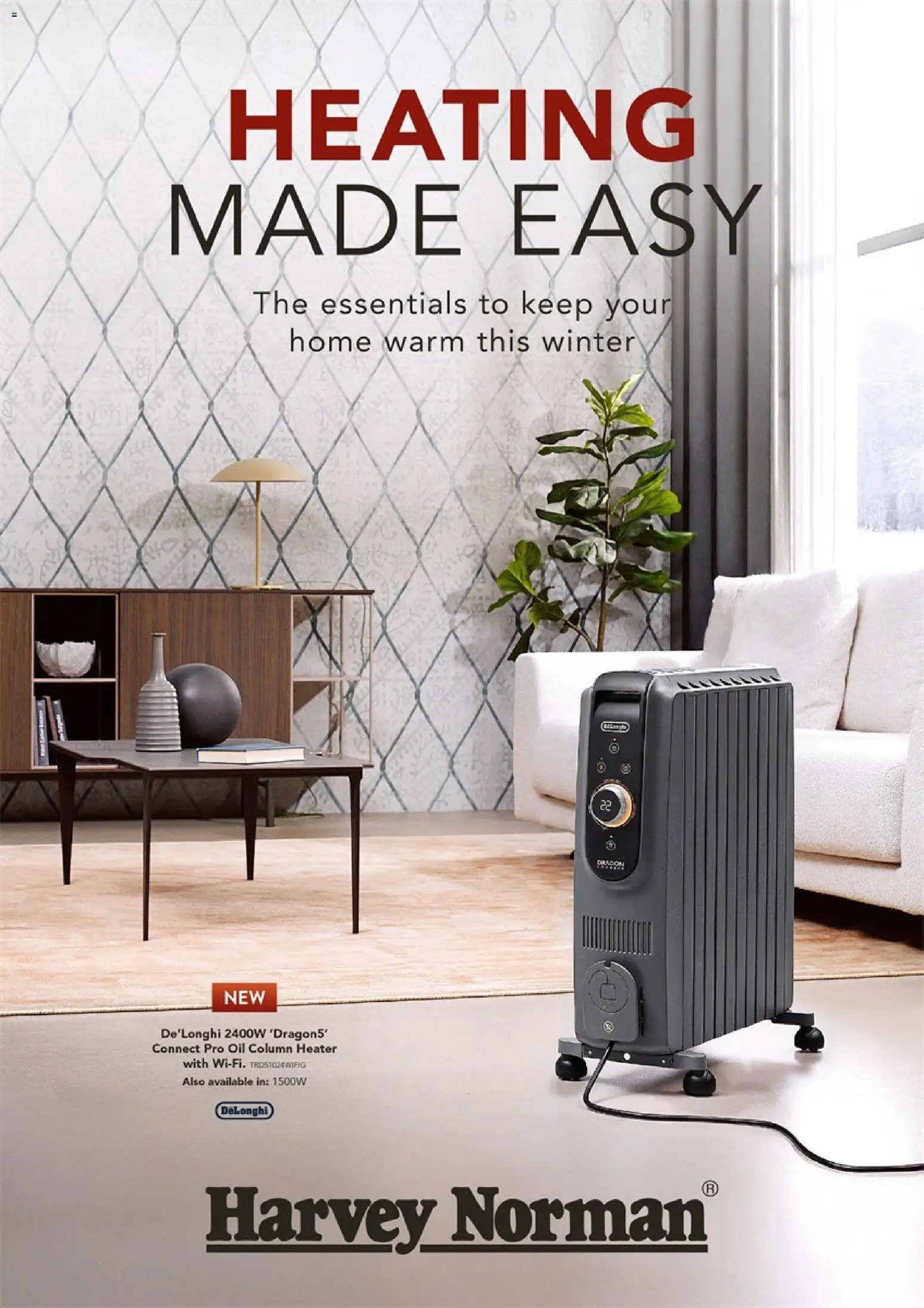 Harvey Norman catalogue Heating Made Easy (2026-04-21 - 2026-08-31) | 1
