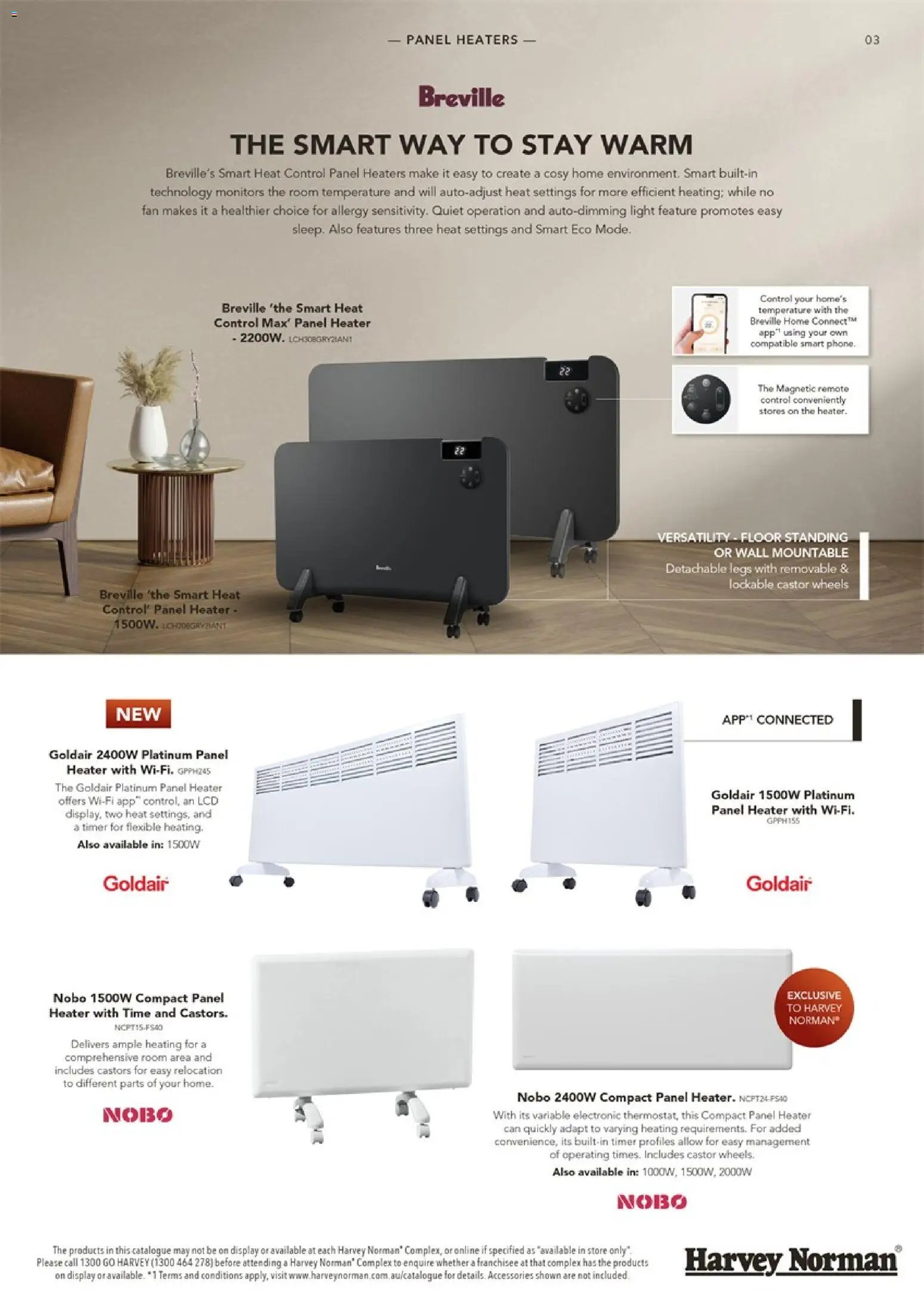 Harvey Norman catalogue Heating Made Easy (2026-04-21 - 2026-08-31) | 3