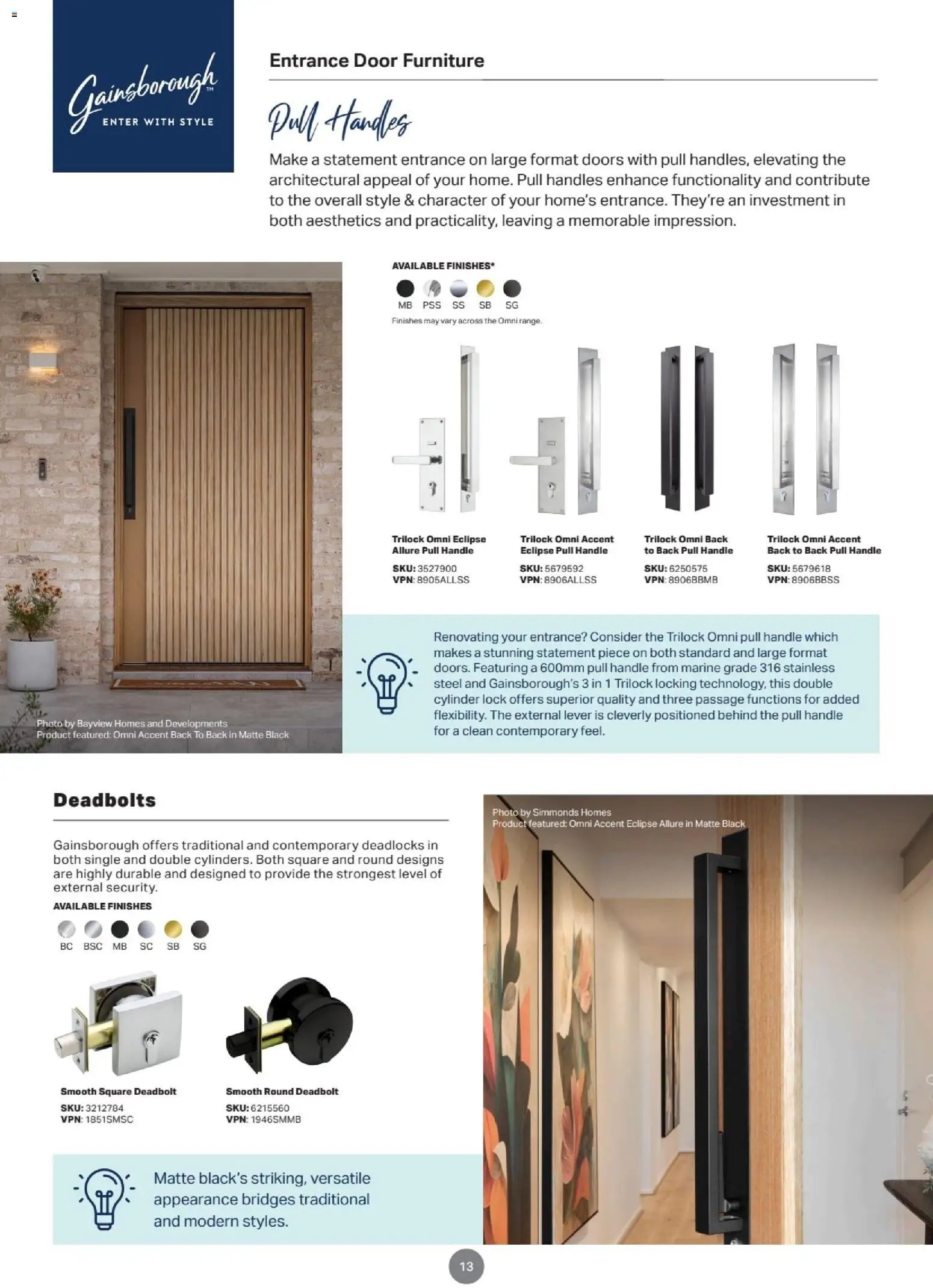Mitre 10 Door & Door Furniture E-selection Guide 2025 (2026-02-05 - 2027-02-28) | 13
