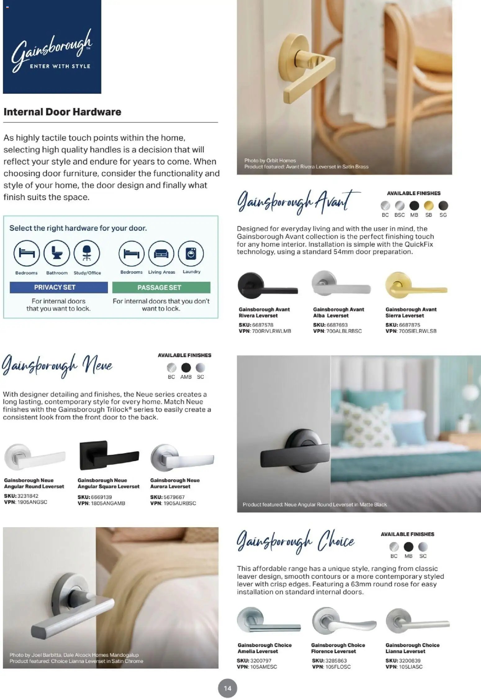 Mitre 10 Door & Door Furniture E-selection Guide 2025 (2026-02-05 - 2027-02-28) | 14