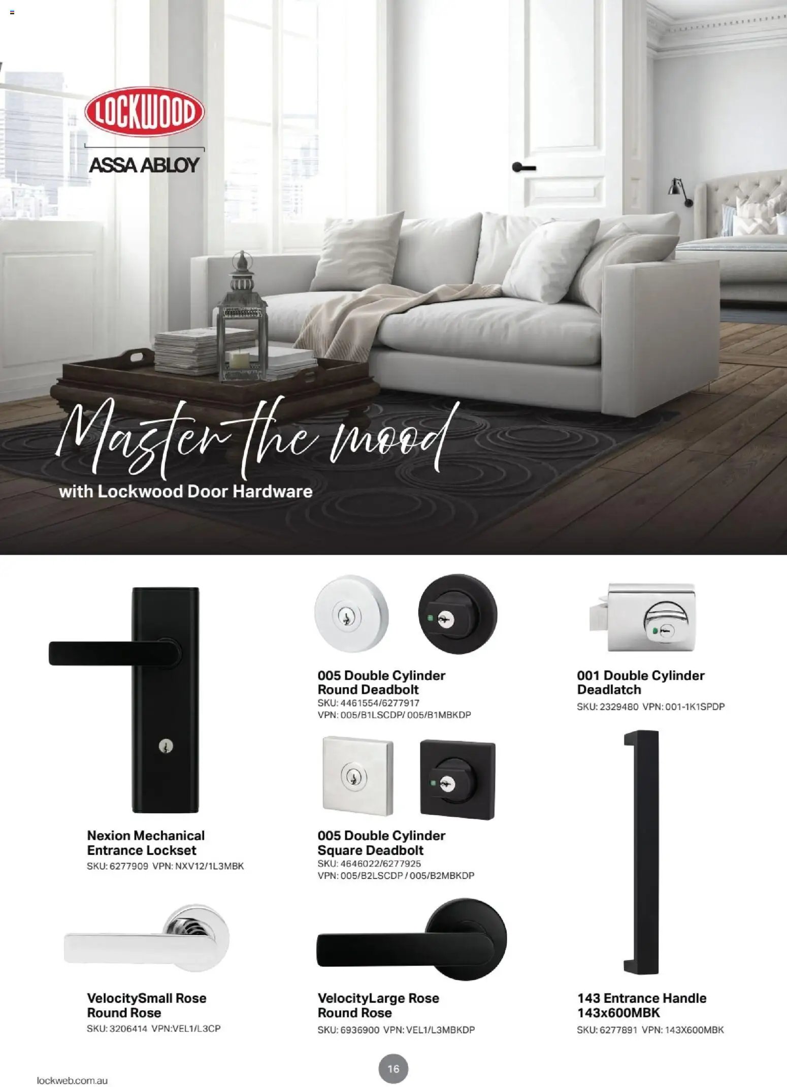 Mitre 10 Door & Door Furniture E-selection Guide 2025 (2026-02-05 - 2027-02-28) | 16