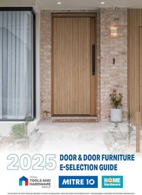 Mitre 10 Door & Door Furniture E-selection Guide 2025 (2026-02-05 - 2027-02-28)