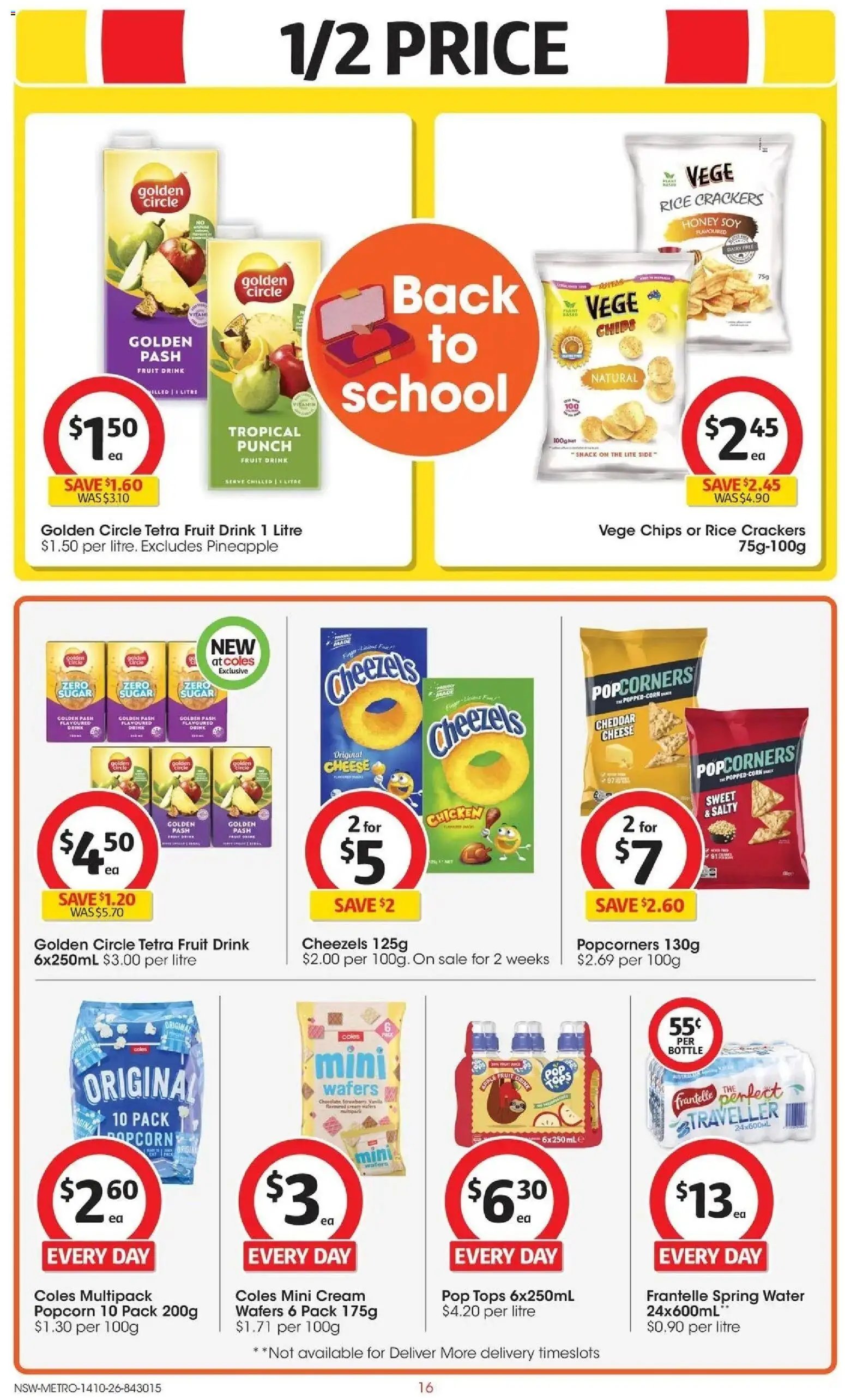 Coles catalogue NSW