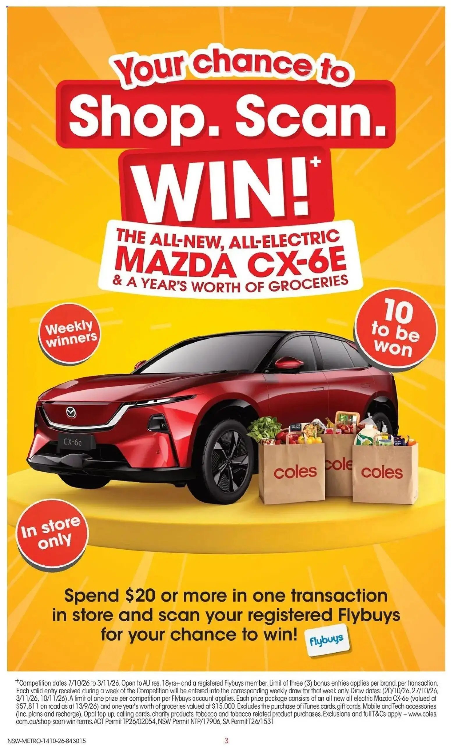 Coles catalogue NSW