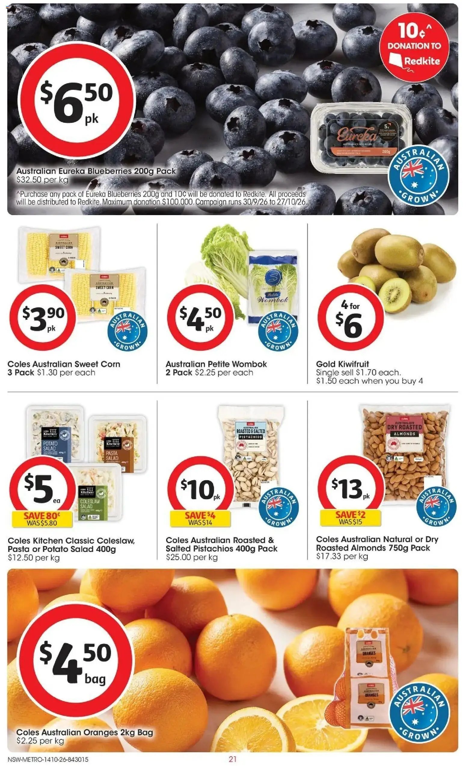 Coles catalogue NSW