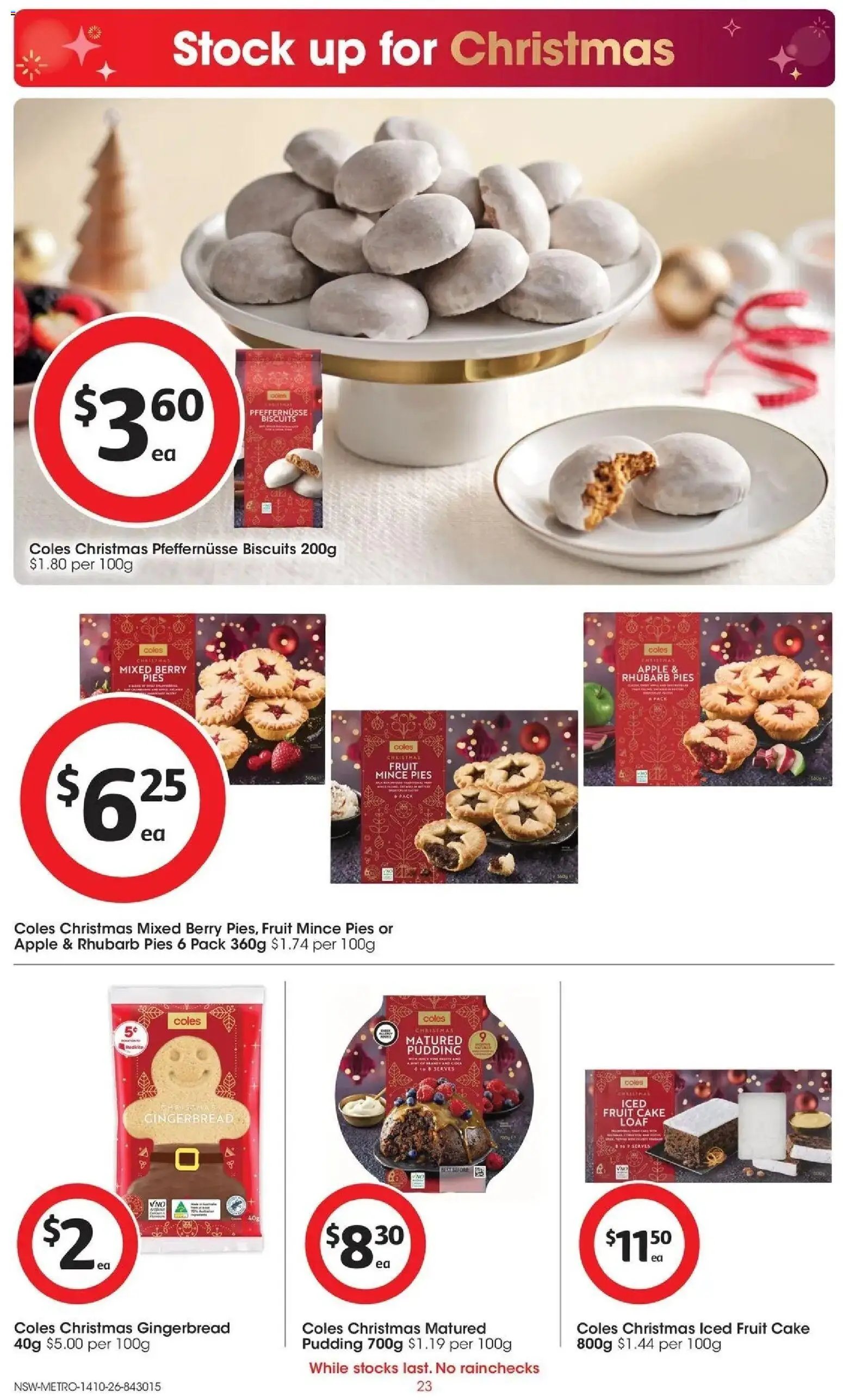 Coles catalogue NSW