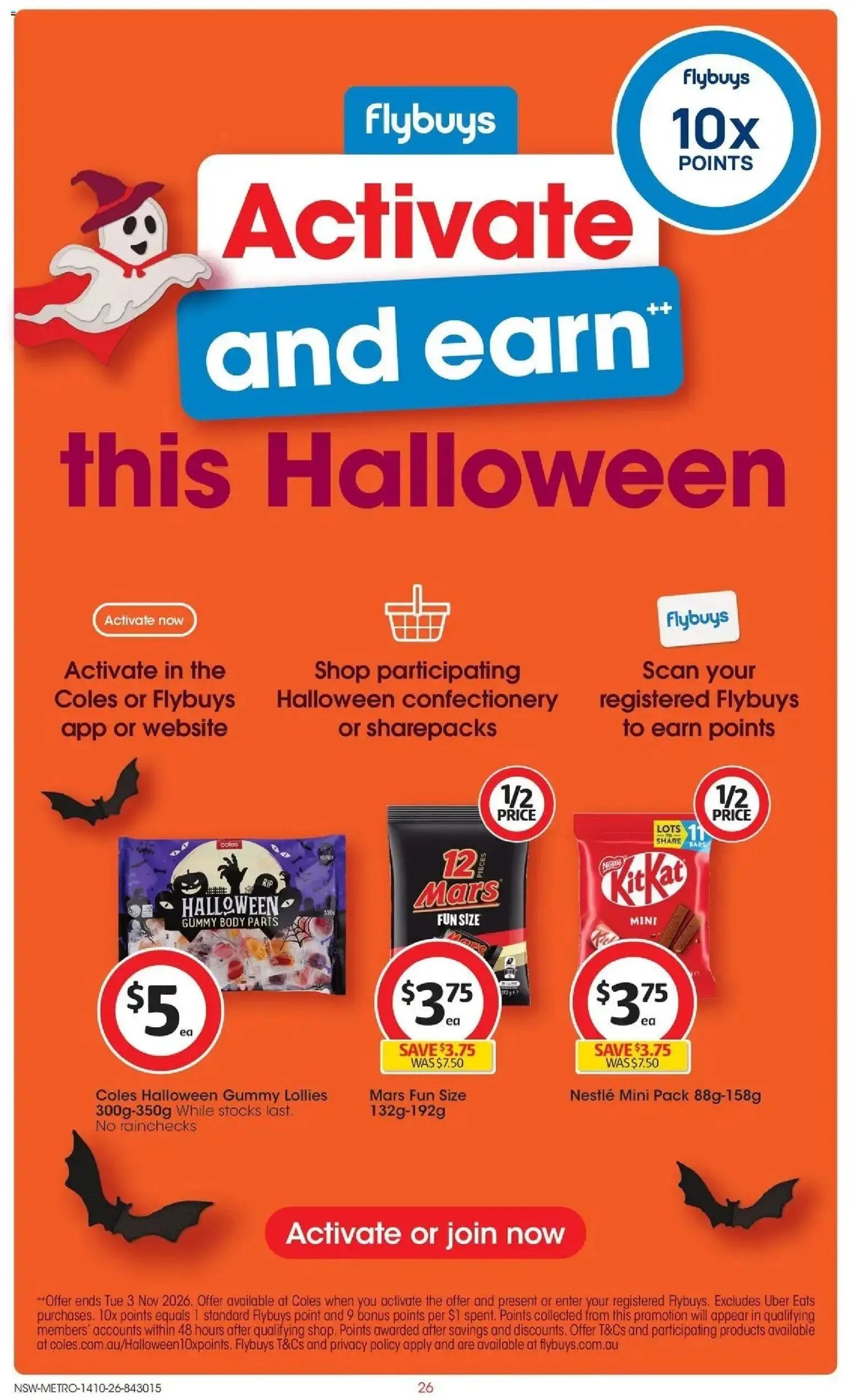 Coles catalogue NSW