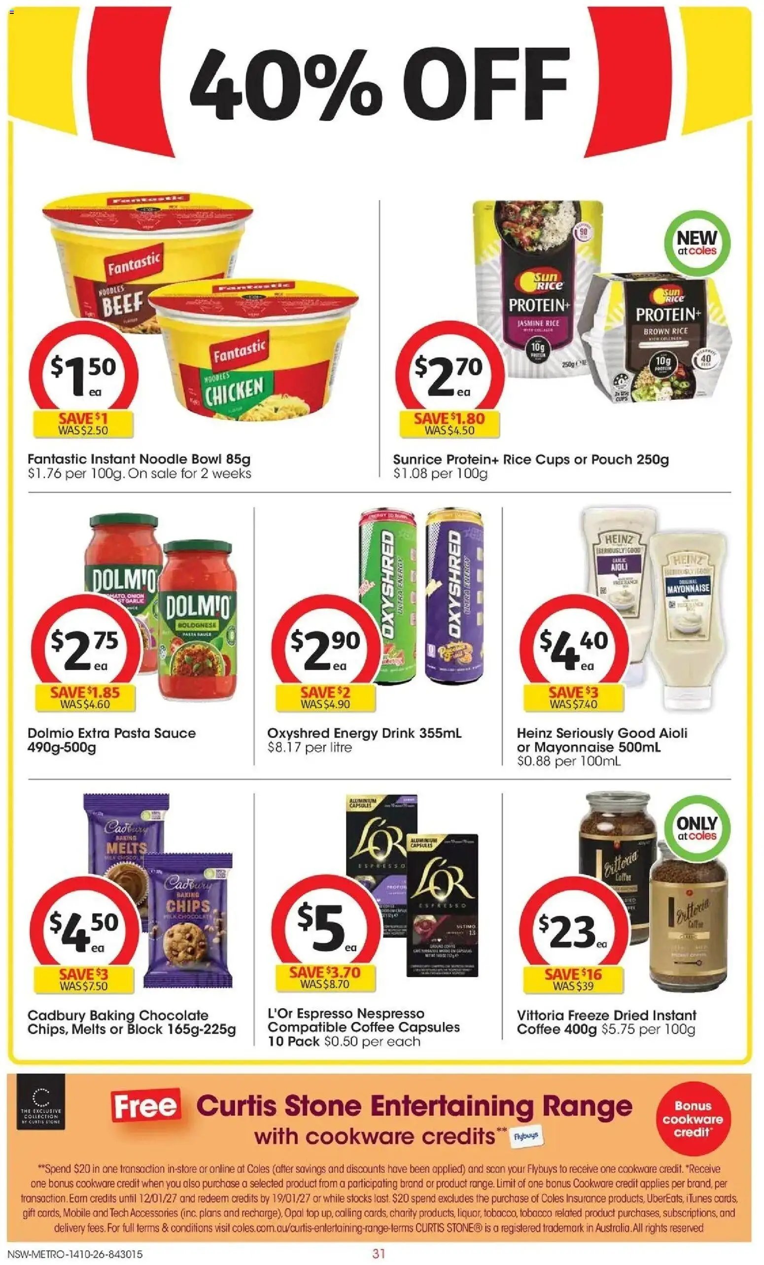 Coles catalogue NSW
