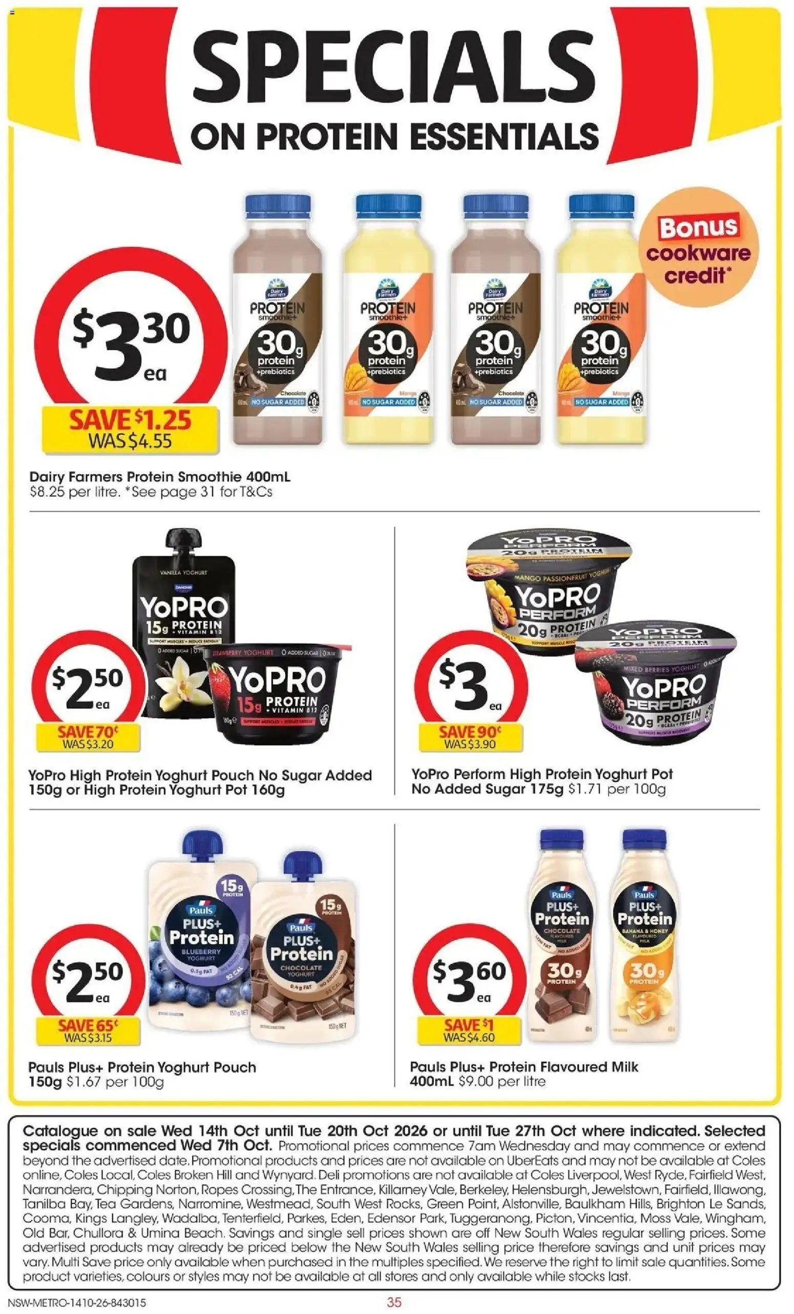 Coles catalogue NSW