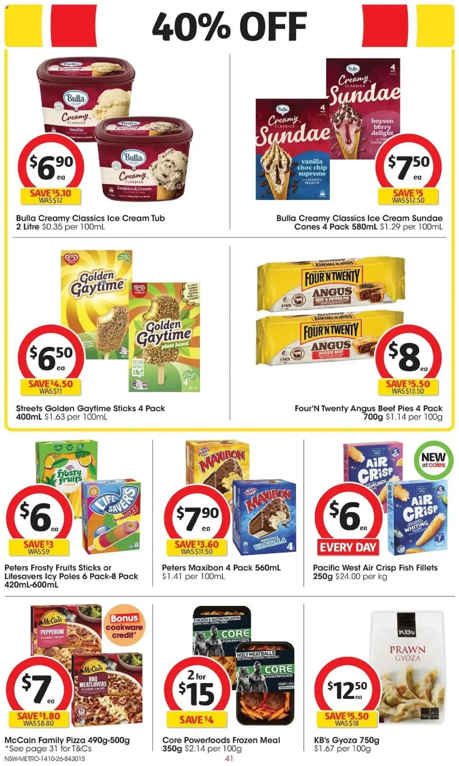 Coles catalogue NSW