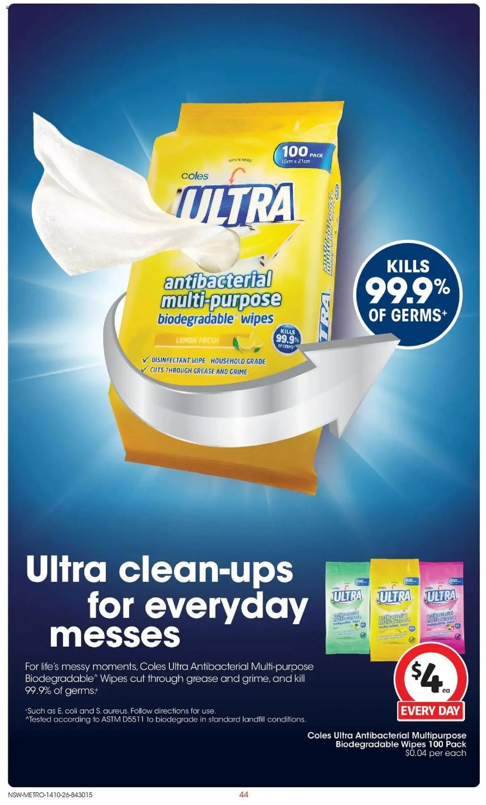 Coles catalogue NSW